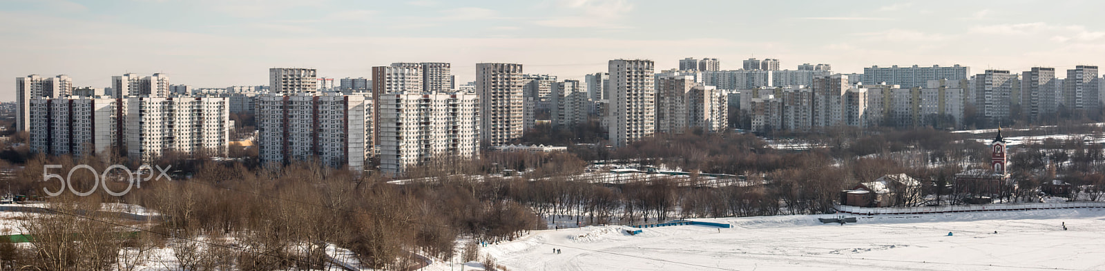 Canon EOS 70D sample photo. Moscow, russia - february 2017: borisovskie prudy - borisovskie ponds, borisovo district, trinity... photography