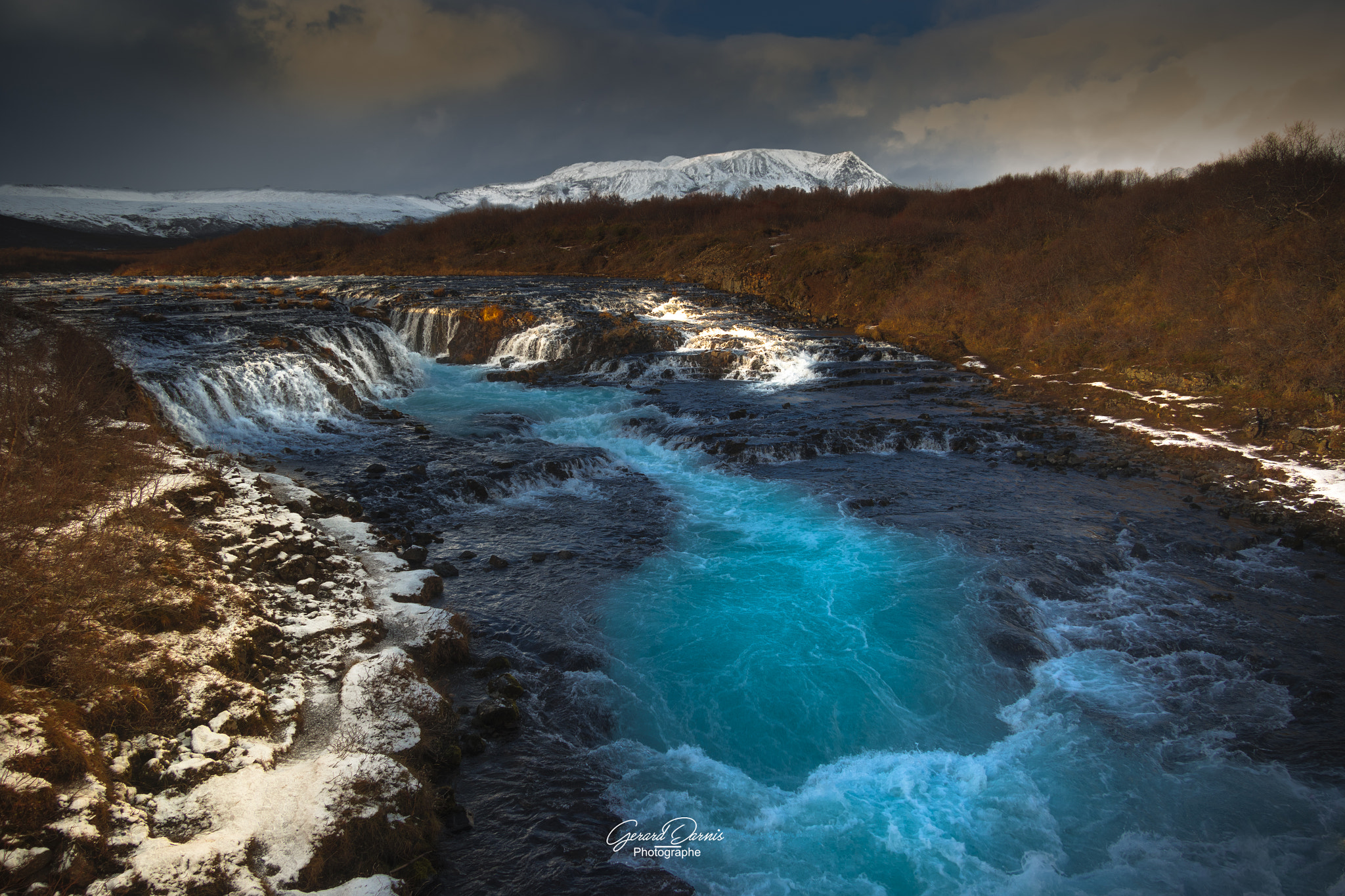 Canon EF-S 17-85mm F4-5.6 IS USM sample photo. Brúarfoss photography
