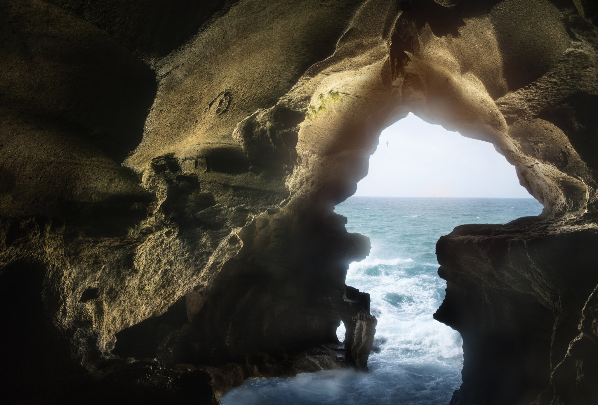 Sigma 24-70mm F2.8 EX DG HSM sample photo. Hercules cave, tangier photography
