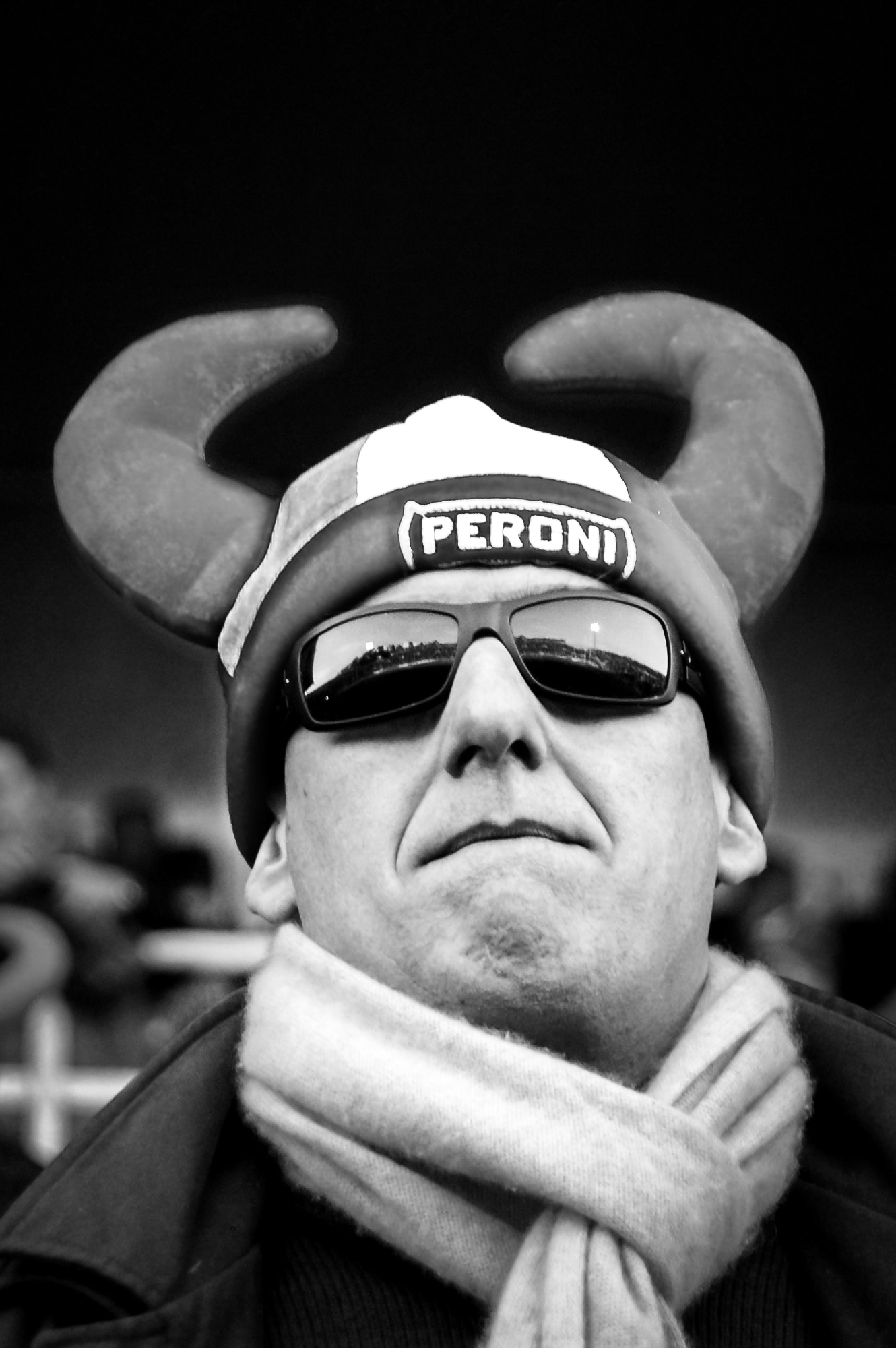 Pentax K100D Super sample photo. Supporter équipe de rugby d'italie... photography