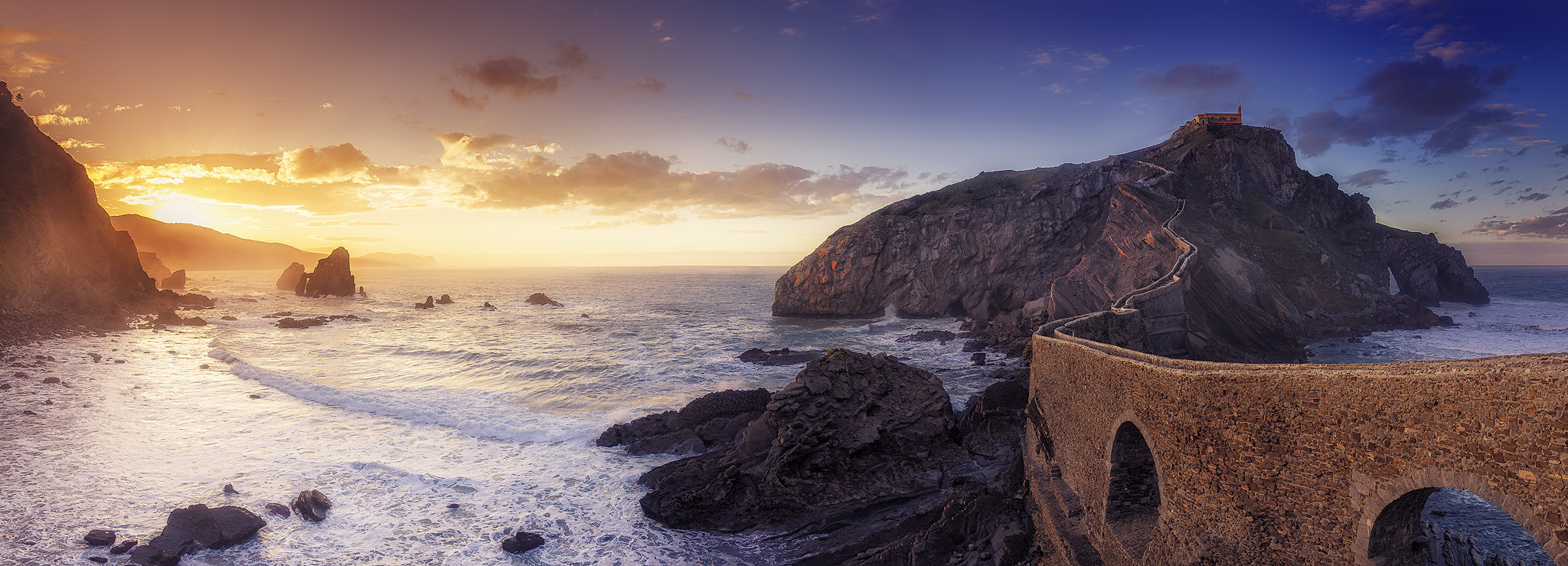 Canon EF 300mm f/2.8L sample photo. Gaztelugatxe photography