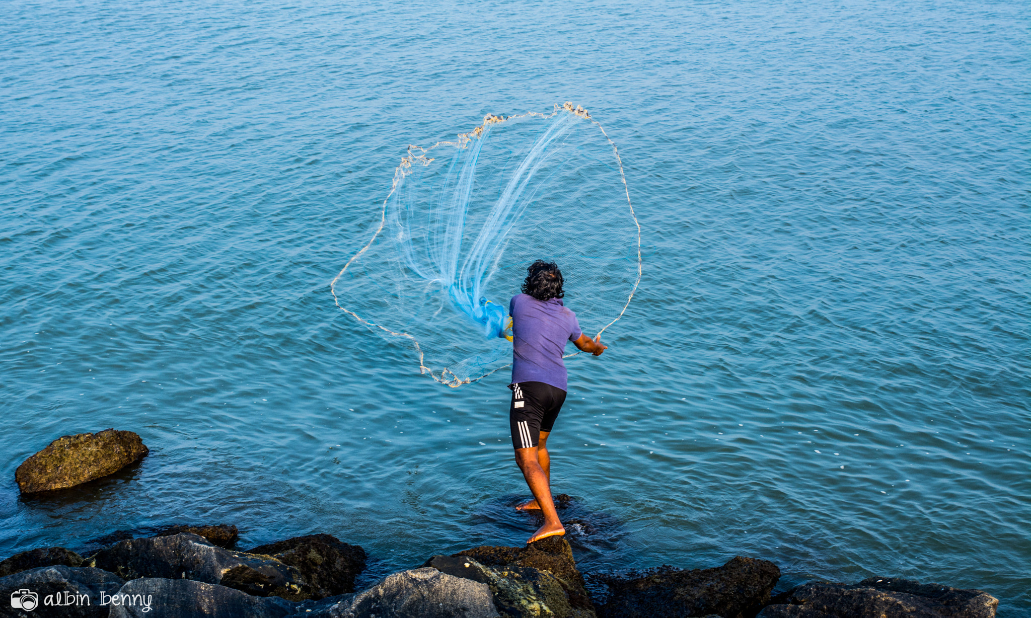 Tamron SP 24-70mm F2.8 Di VC USD sample photo. Fishing net photography