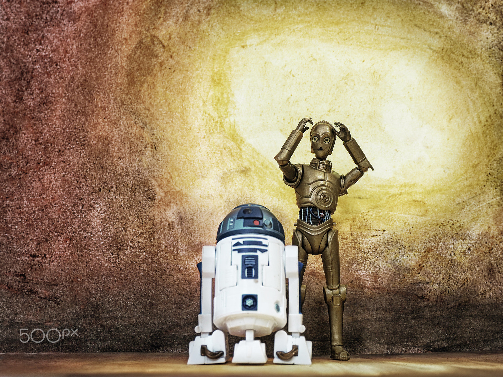 Olympus OM-D E-M10 II sample photo. Star wars sunset c3po r2d2 photography