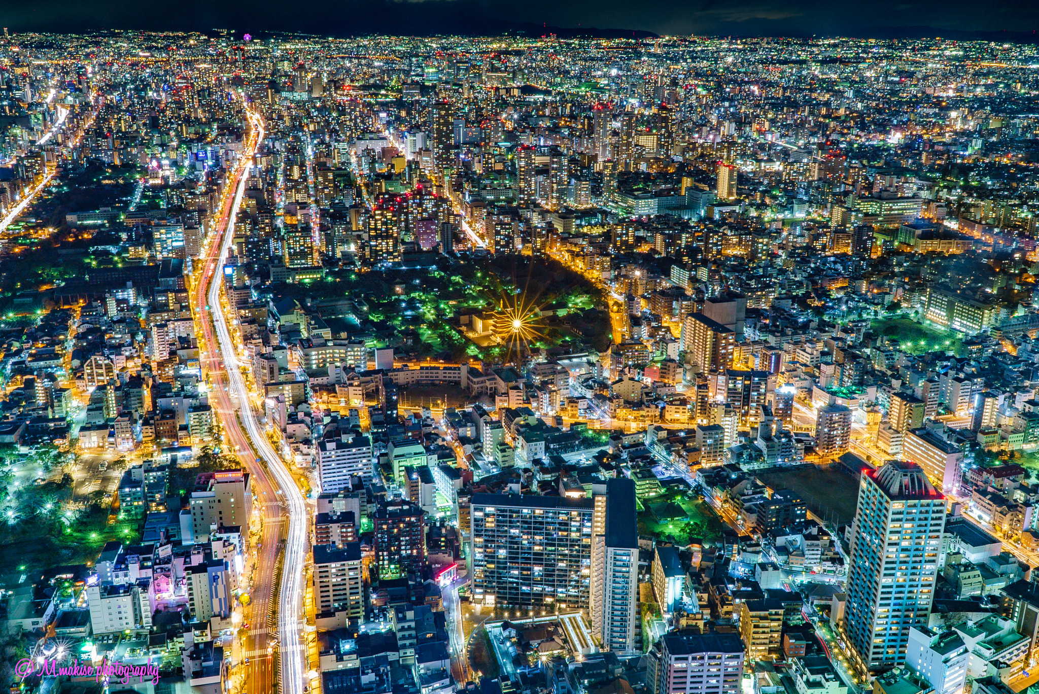 Sony a7S + Sony Distagon T* FE 35mm F1.4 ZA sample photo. Night view from 300 meters 2 photography