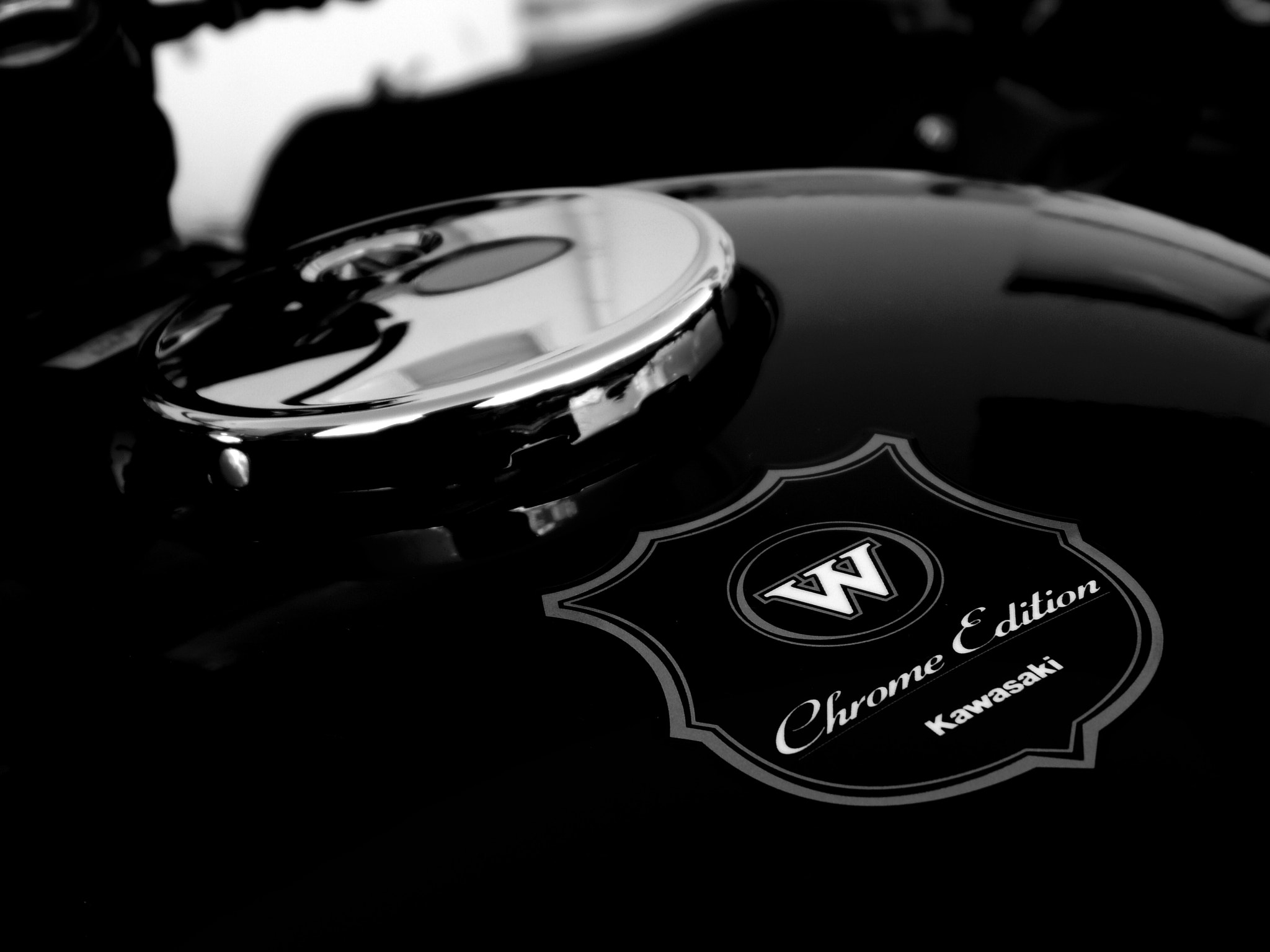 Pentax 02 Standard Zoom sample photo. My kawasaki w800 photography