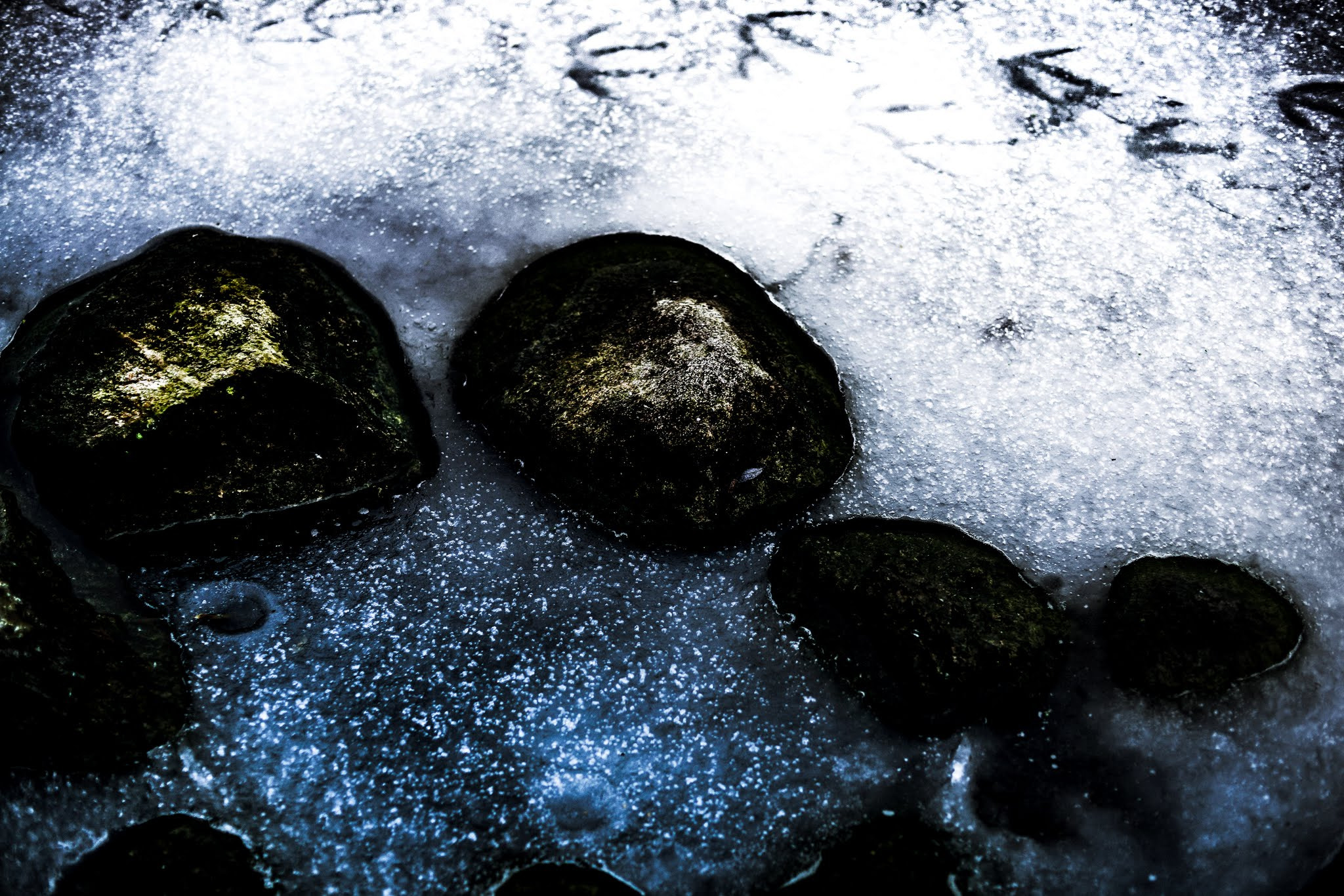 Sony a99 II + Minolta AF 50mm F1.4 [New] sample photo. Kettle in ice photography