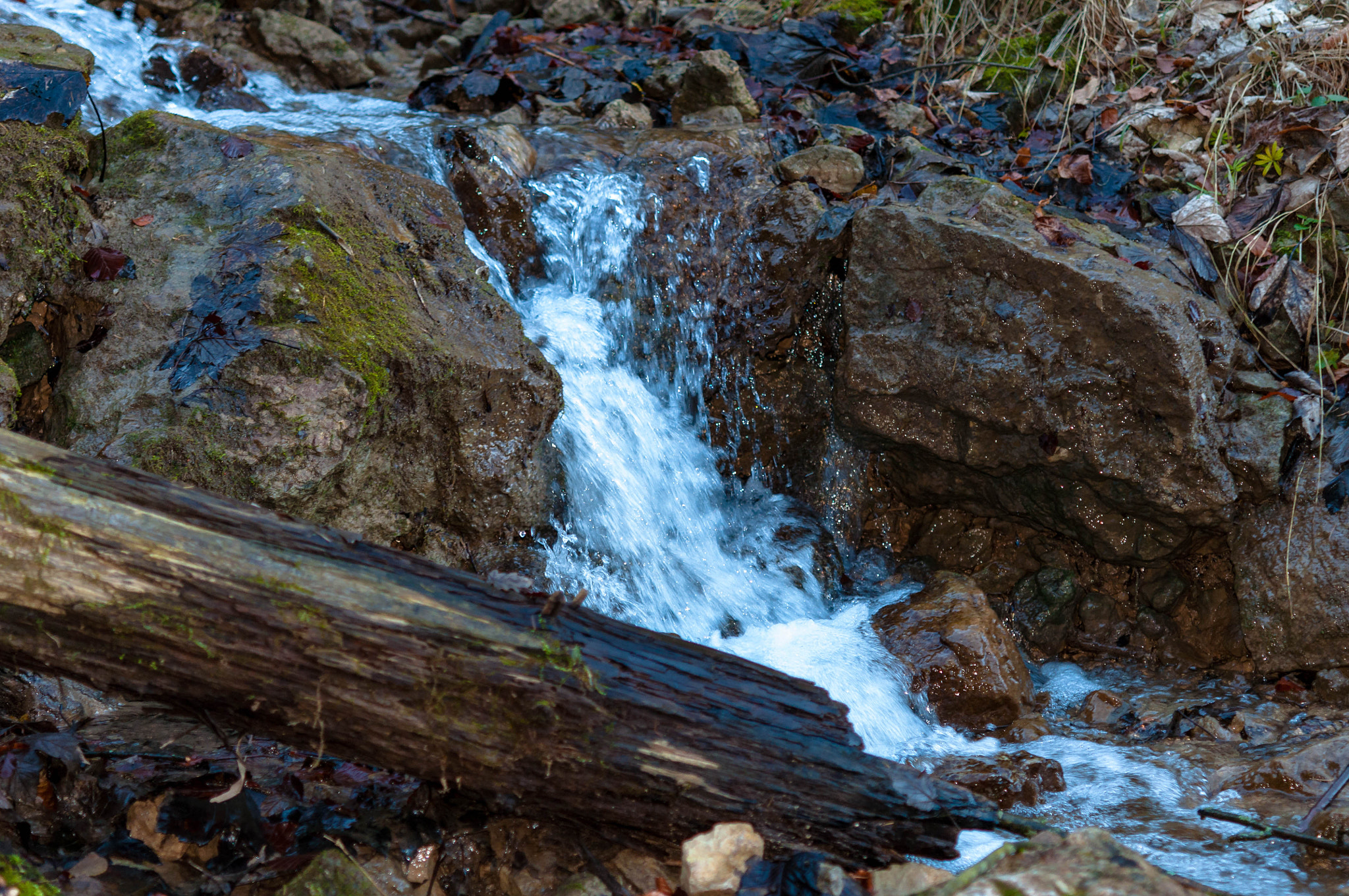 Nikon AF-S Micro-Nikkor 60mm F2.8G ED sample photo. Little mountain river photography
