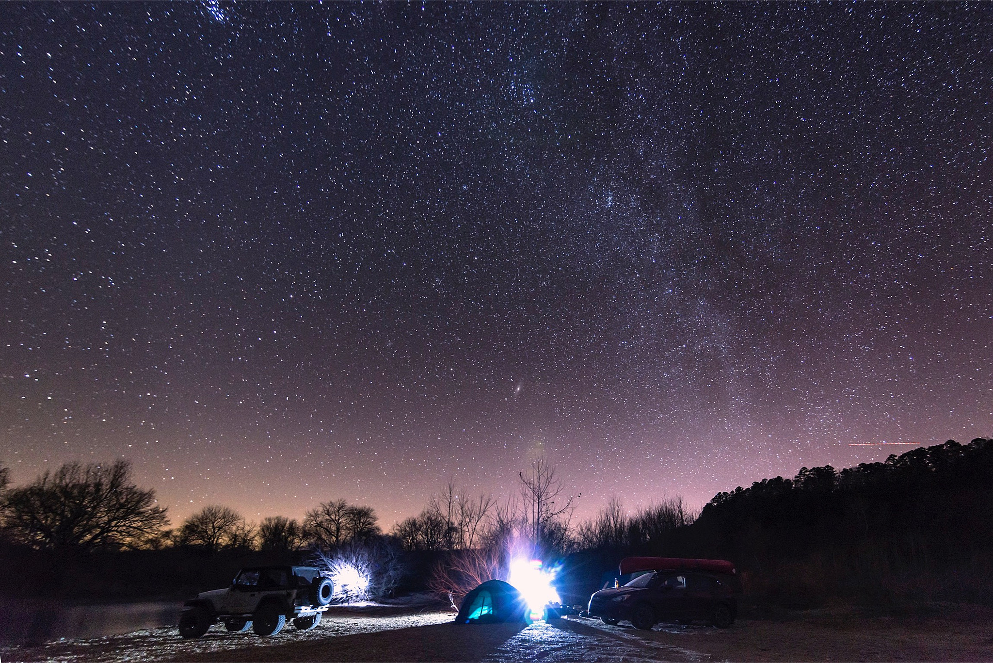 Nikon D800 + Tokina AT-X 16-28mm F2.8 Pro FX sample photo. Blanket of stars photography