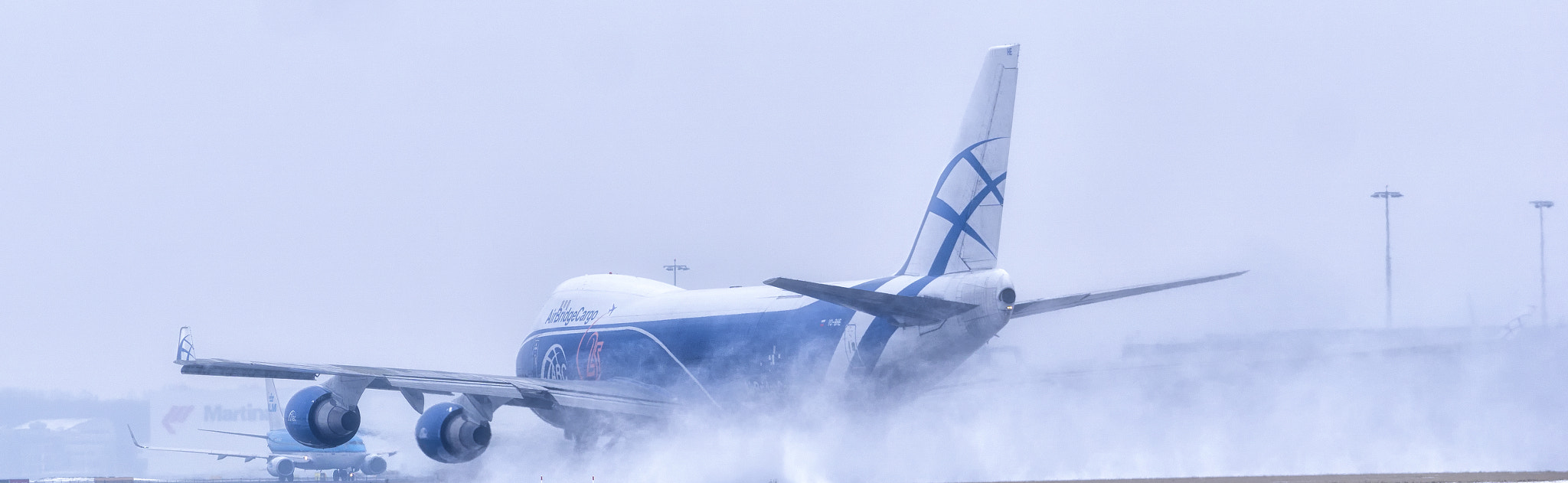Sony a6000 + Sony FE 70-200mm F4 G OSS sample photo. Vq bhe airbridgecargo boeing kzf cn photography