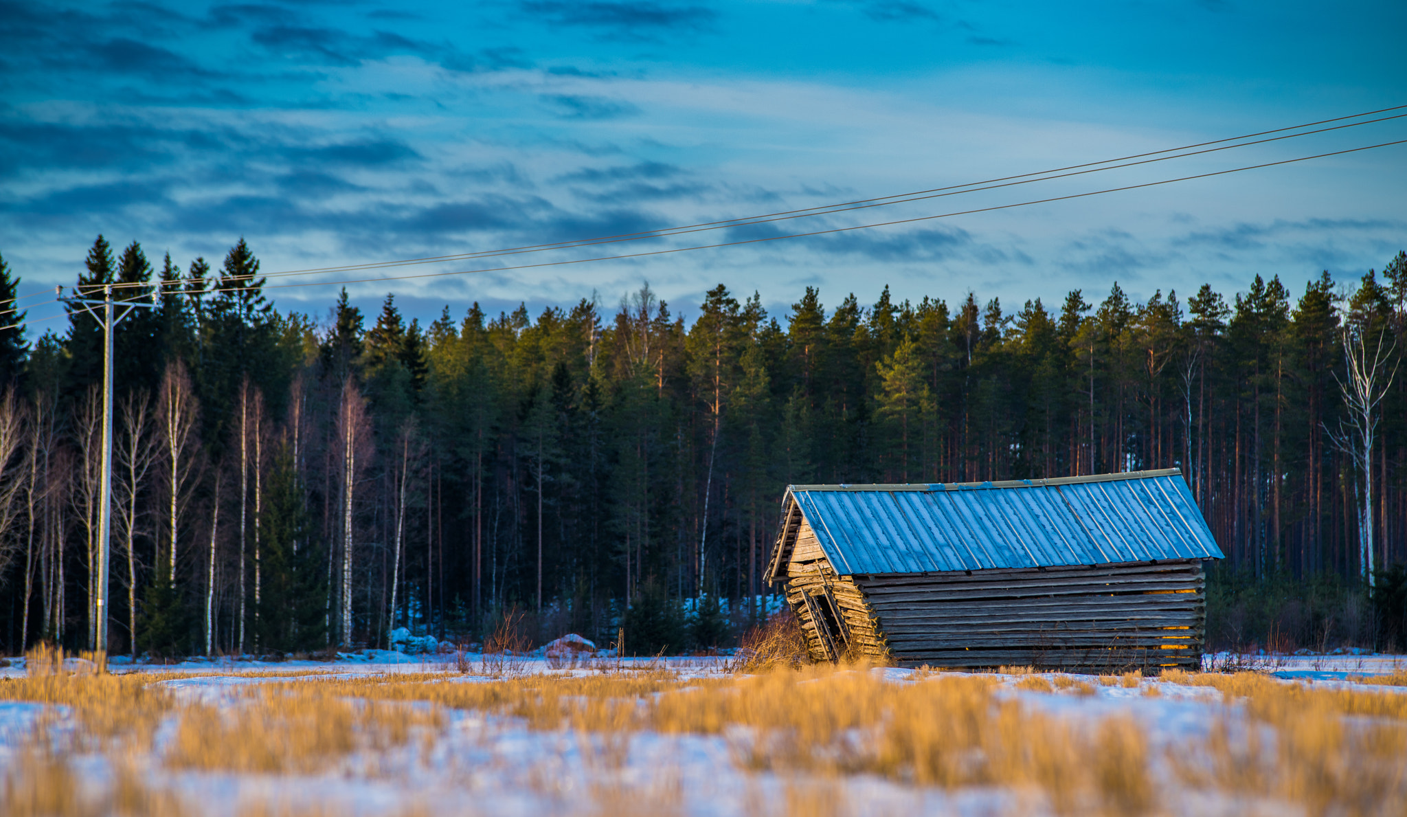 Pentax K-1 sample photo. Barn in winter and sun! photography
