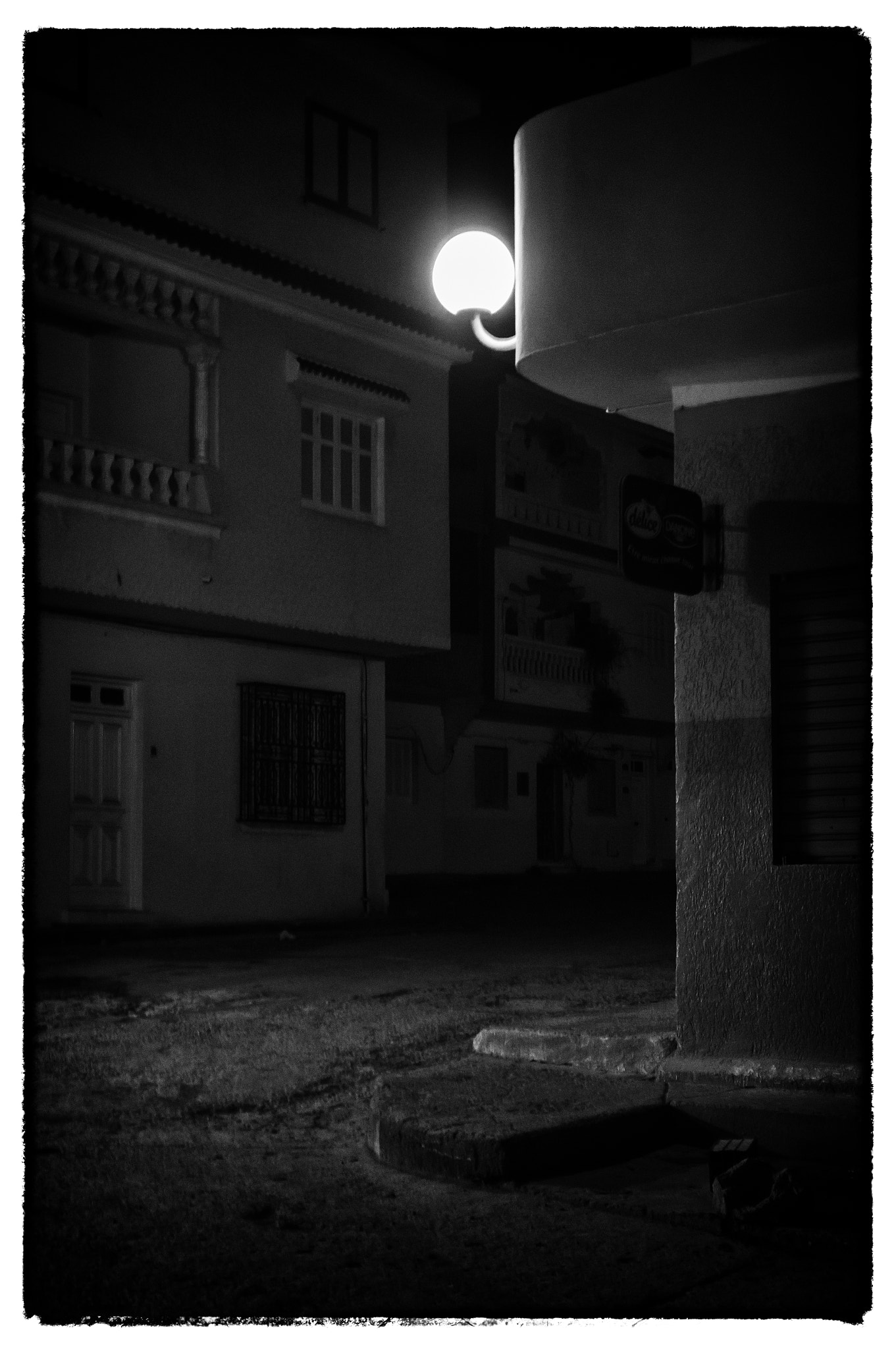 Sony Alpha NEX-5R + Sony E 18-55mm F3.5-5.6 OSS sample photo. My neighbourhood at night 01 photography
