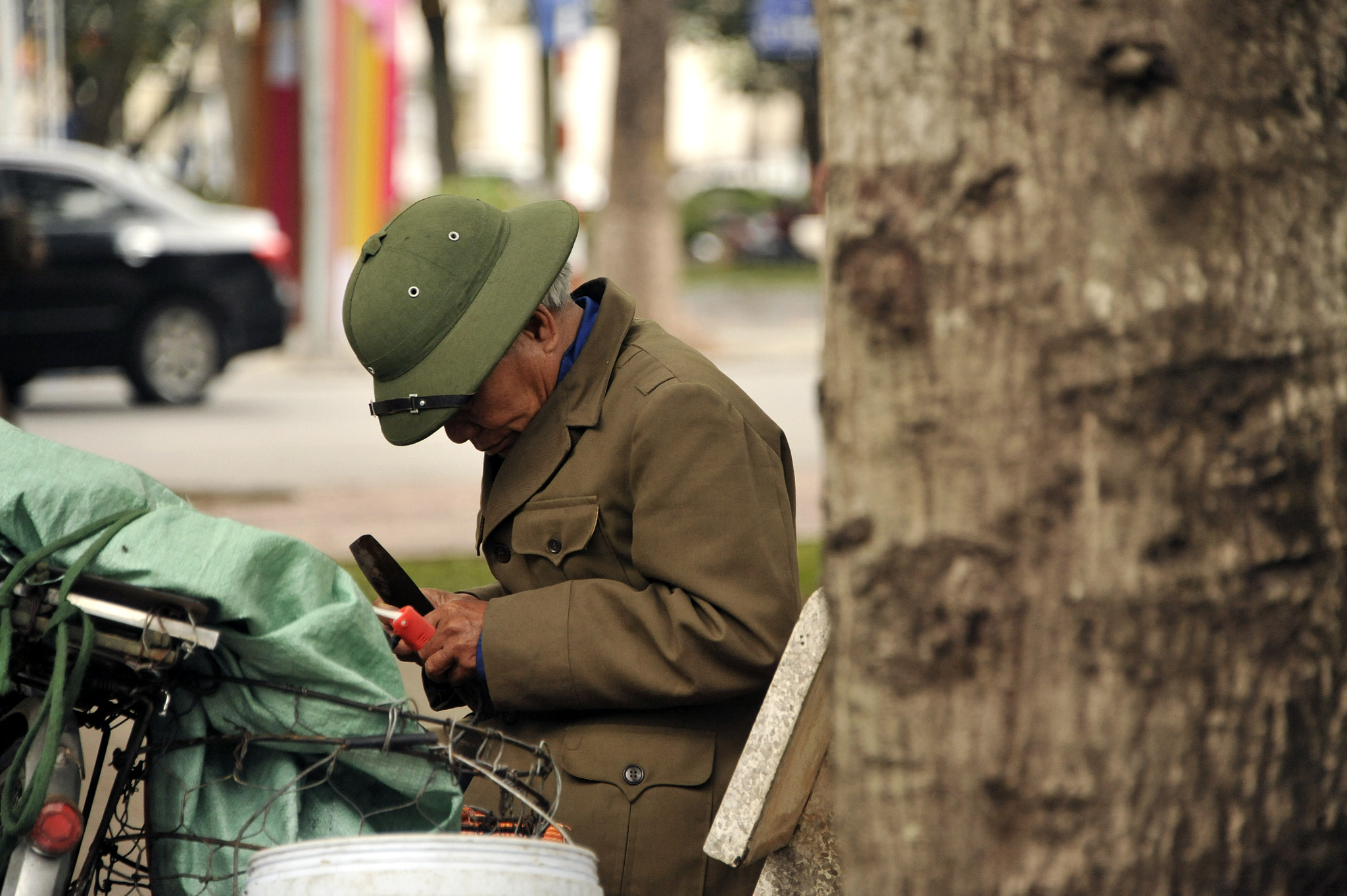 Nikon D3 sample photo. A old soldier photography