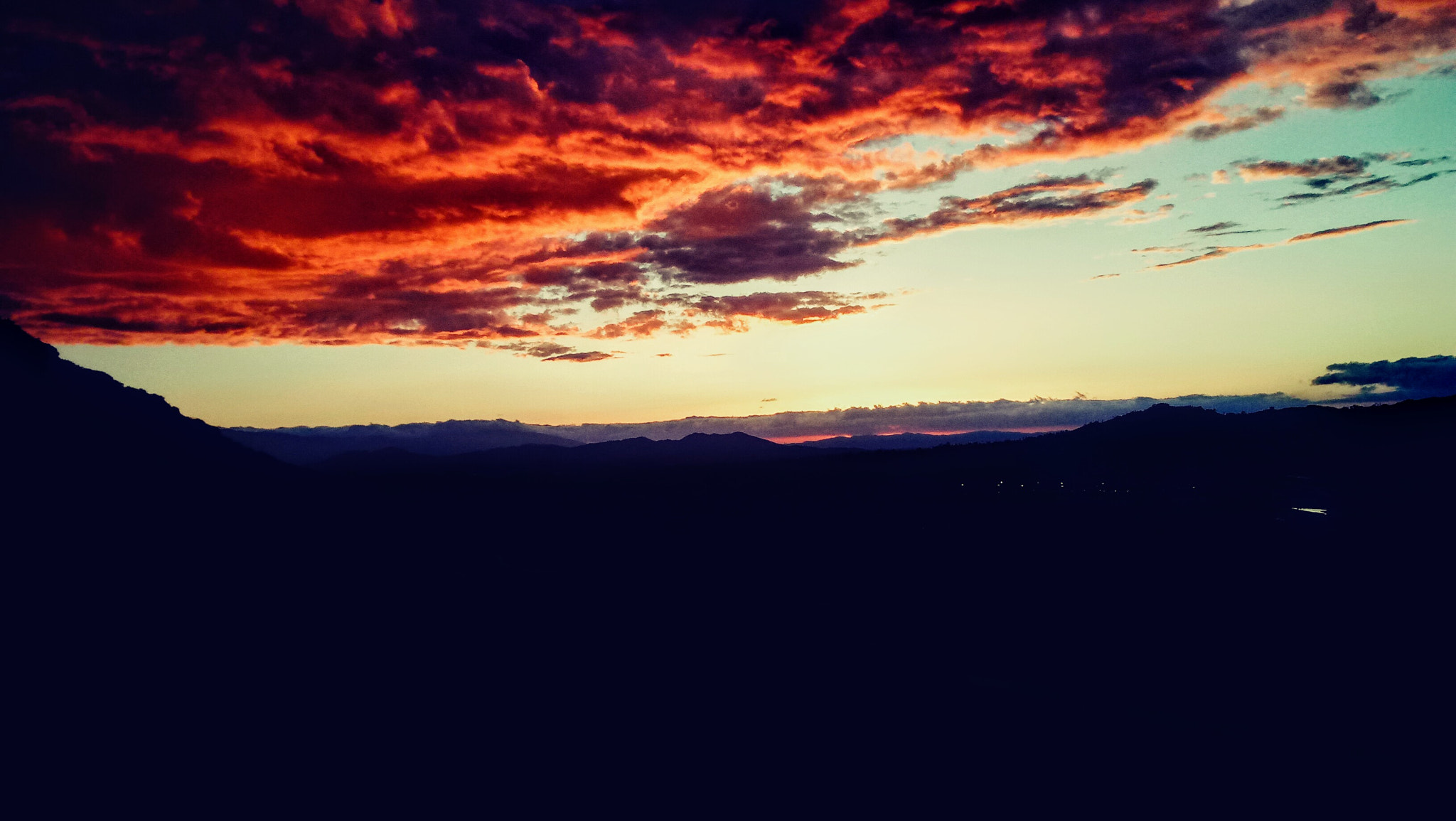 LG X POWER sample photo. The end of a great day photography