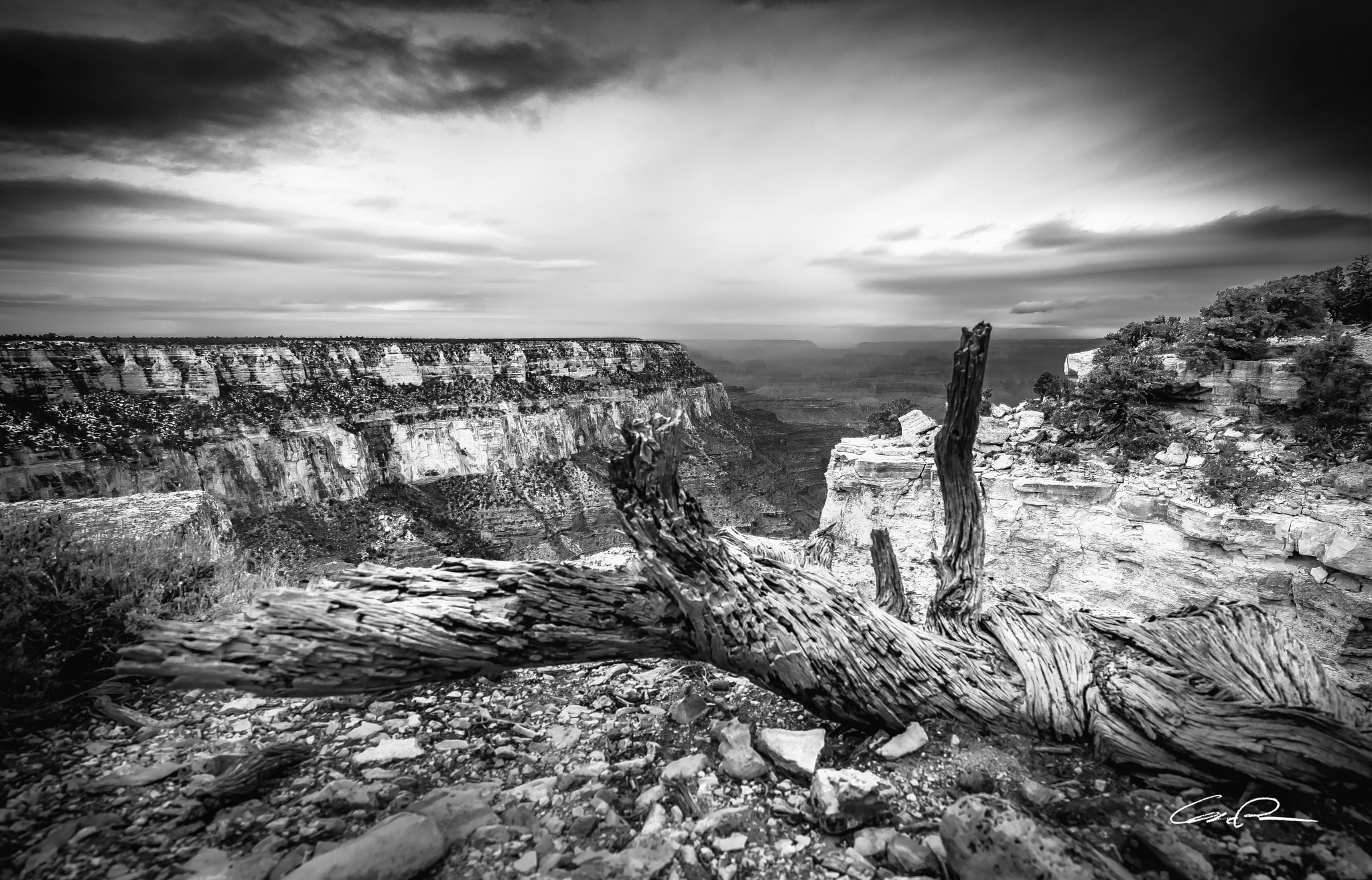 Tokina AT-X 16-28mm F2.8 Pro FX sample photo. South rim trail photography