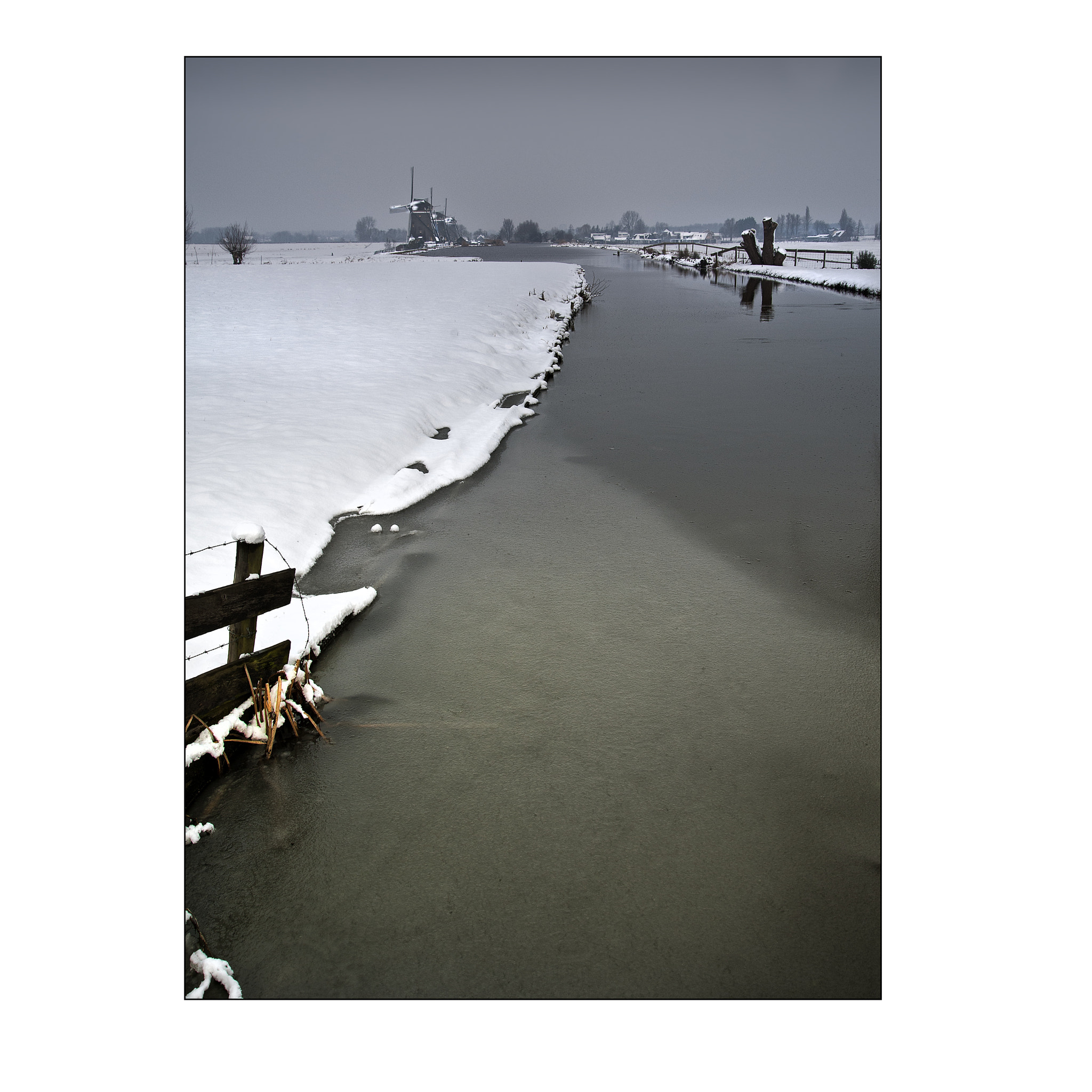 Nikon D700 sample photo. Dutch winter impressions photography