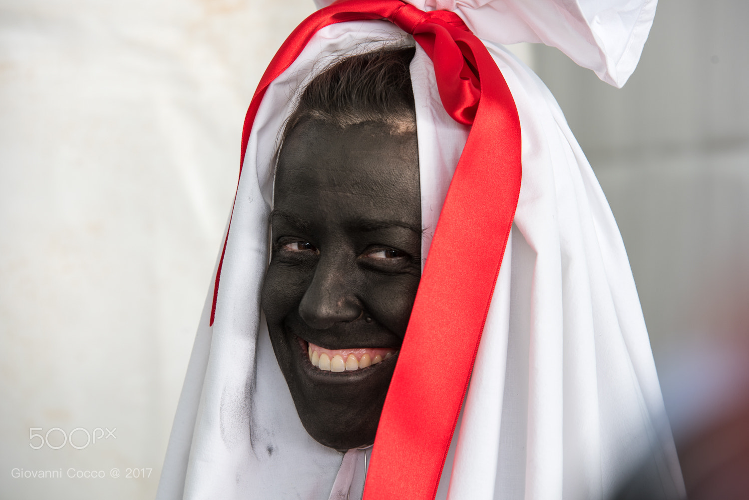 Tamron SP 70-200mm F2.8 Di VC USD sample photo. Sardinian carnival eyes photography
