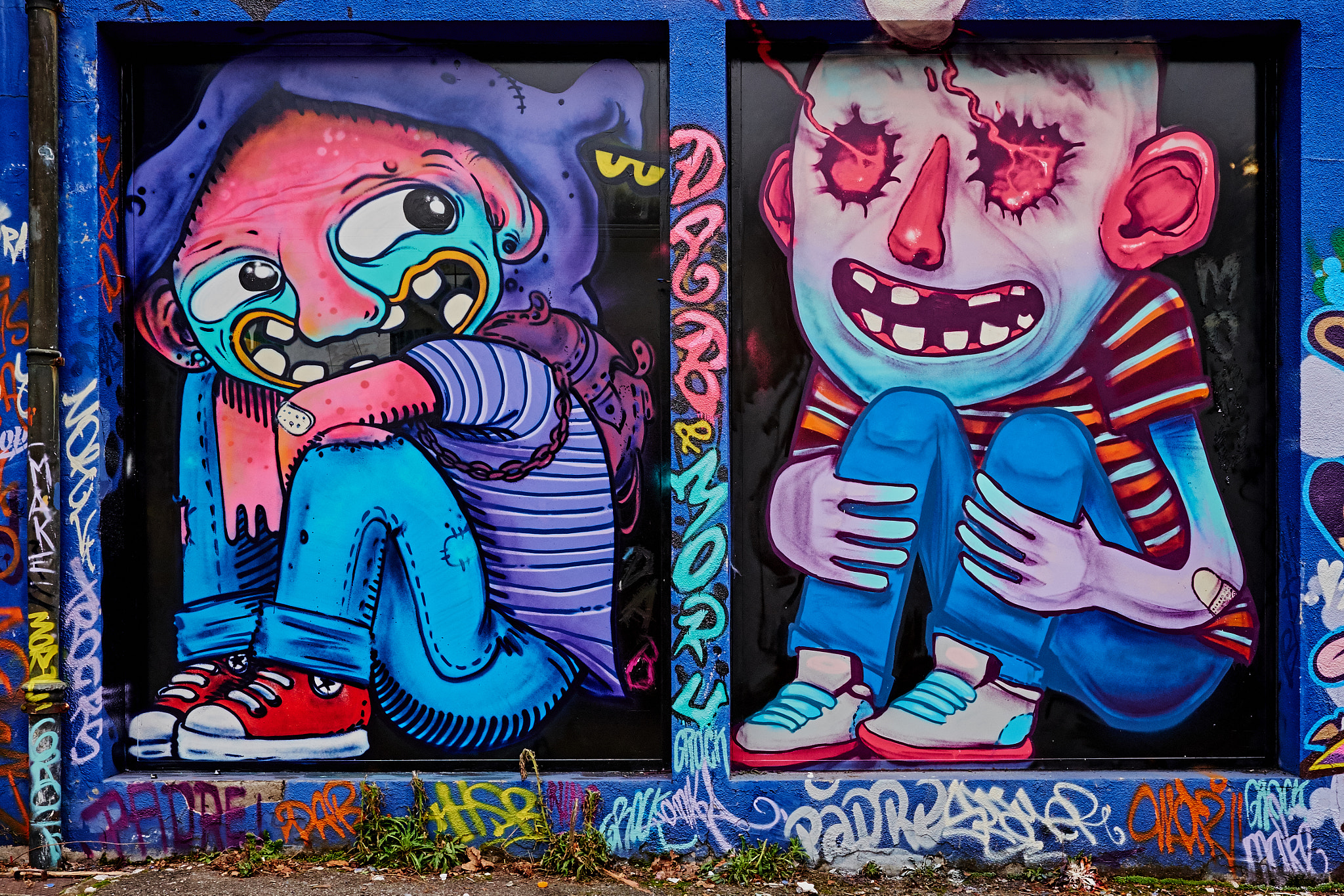 Fujifilm X-T10 + Fujifilm XF 23mm F1.4 R sample photo. Graphity in vernier, geneva - switzerland photography
