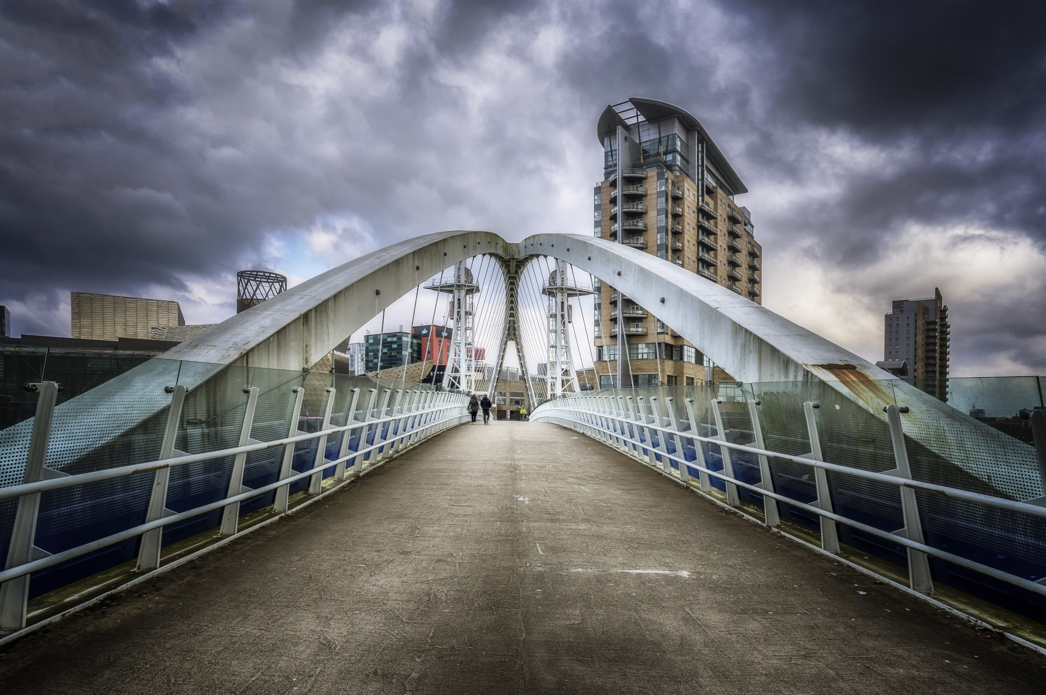 ZEISS Touit 12mm F2.8 sample photo. Salford quays manchester photography