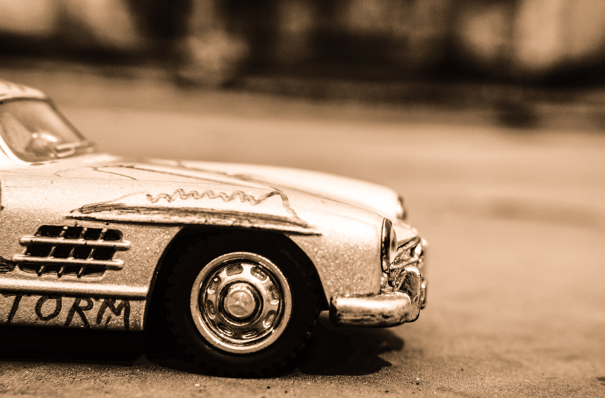 E 18-50mm F4-5.6 sample photo. Mercedes benz 300sl.  photography
