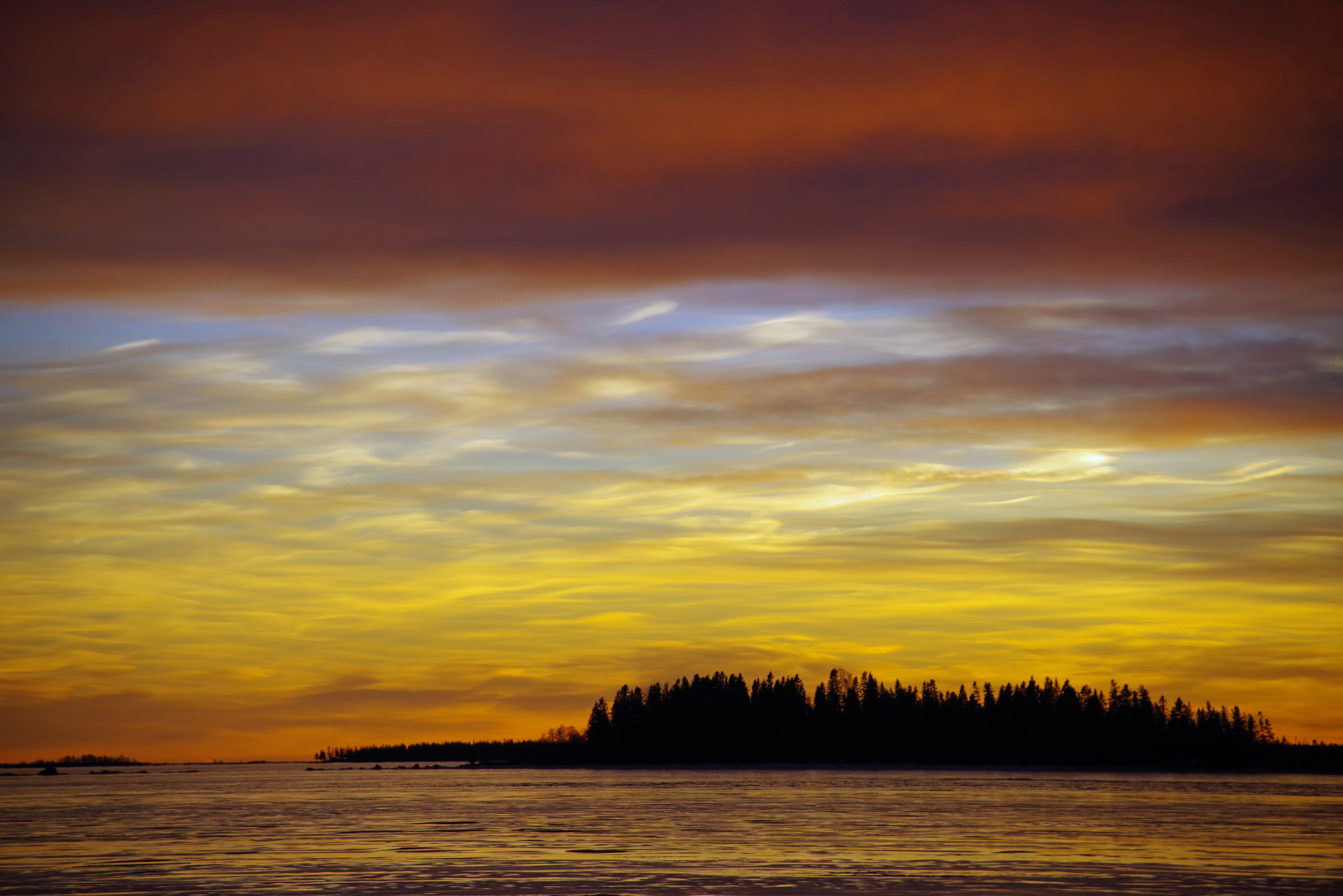 Pentax K-1 sample photo. Waves of the sky photography