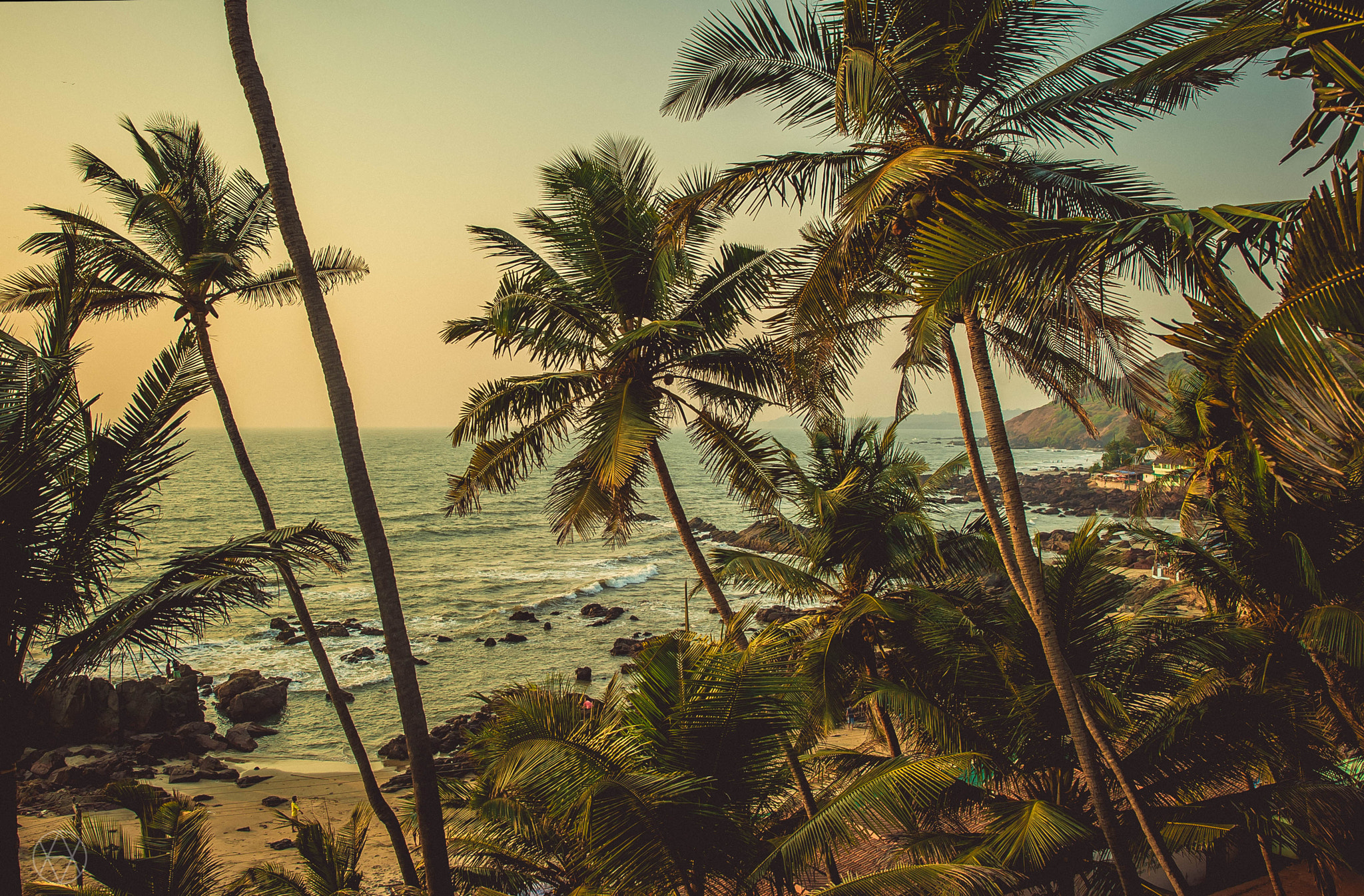 Nikon D3S + Nikon AF-S Nikkor 24mm F1.4G ED sample photo. Arabian sea at sunset time photography