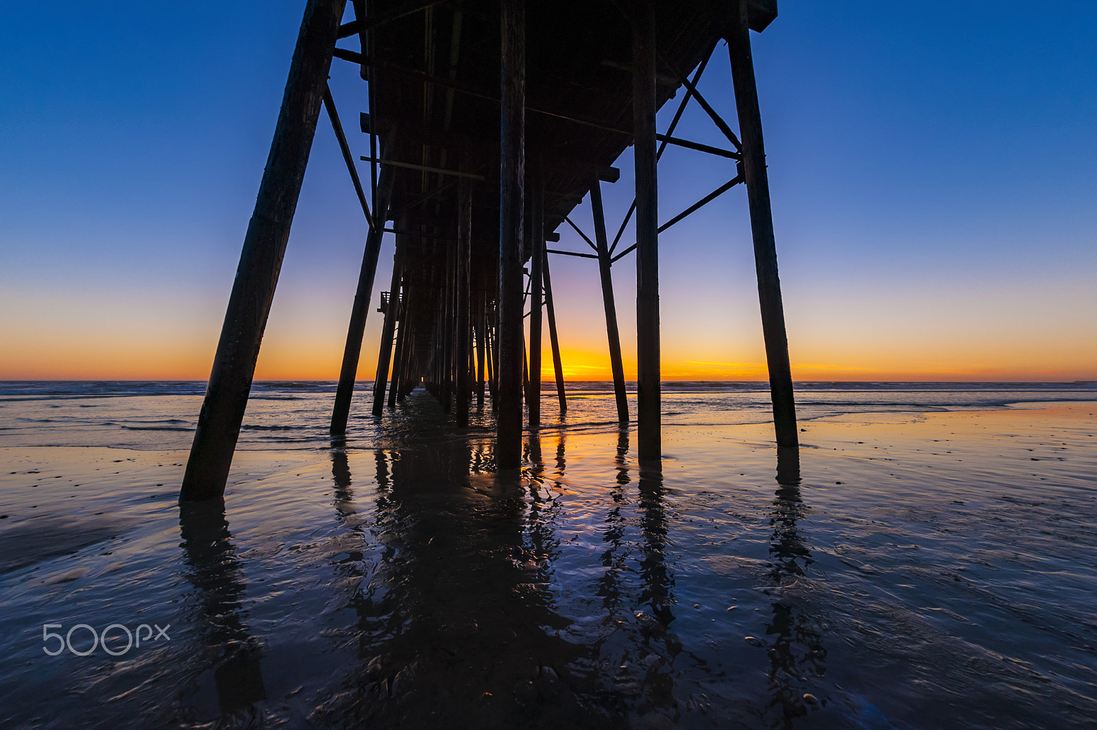 Nikon D700 + Sigma 15mm F2.8 EX DG Diagonal Fisheye sample photo. Oceanside pier - february 12, 2017 photography