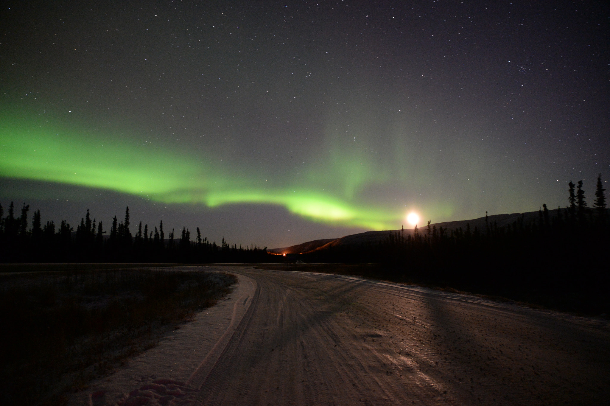 Nikon Df sample photo. Alaska aurora us photography