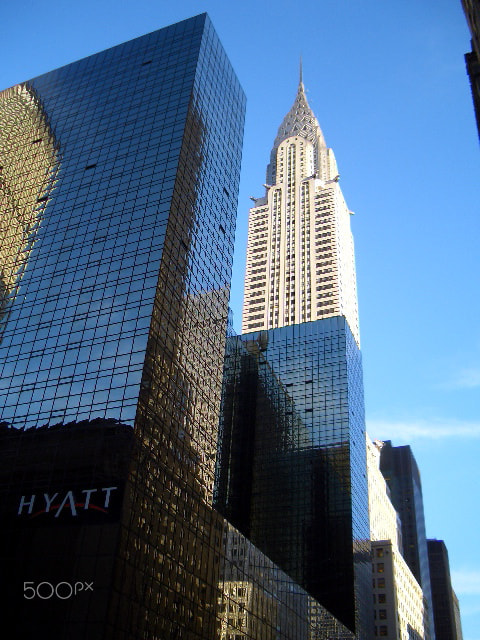 CASIO EX-Z55 sample photo. Shapes of nyc photography
