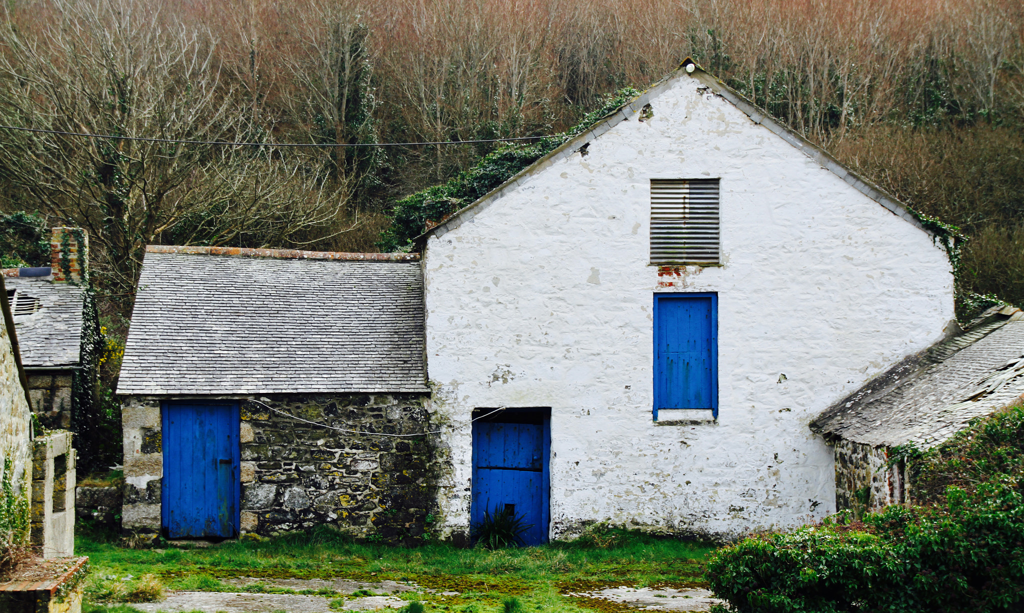 Sigma 18-250mm F3.5-6.3 DC OS HSM sample photo. Blue doors photography