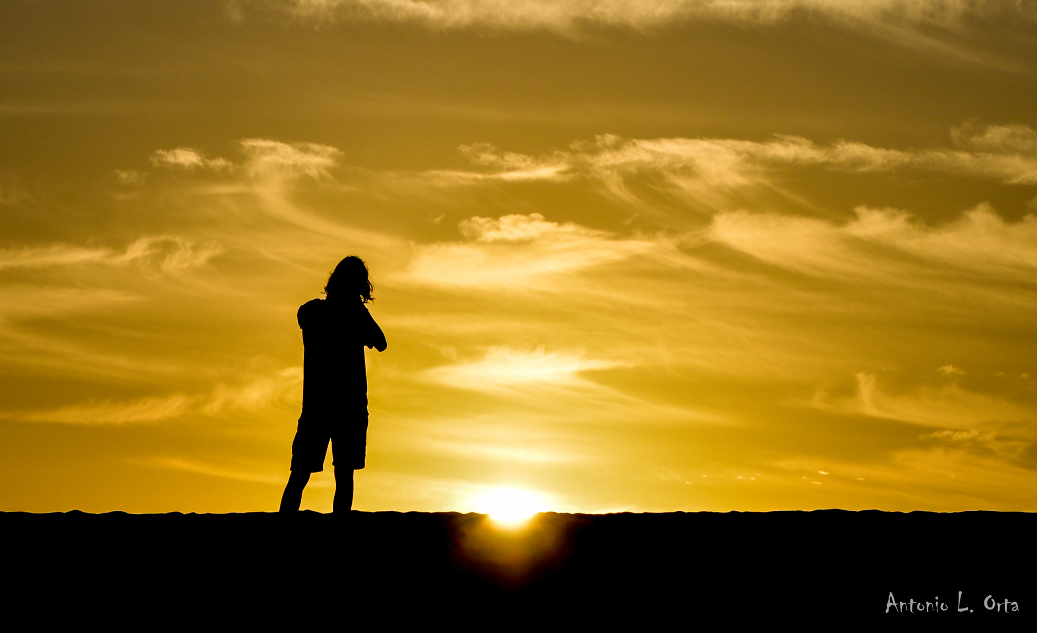 Nikon D3200 sample photo. Atardece tras la duna de bolonia photography