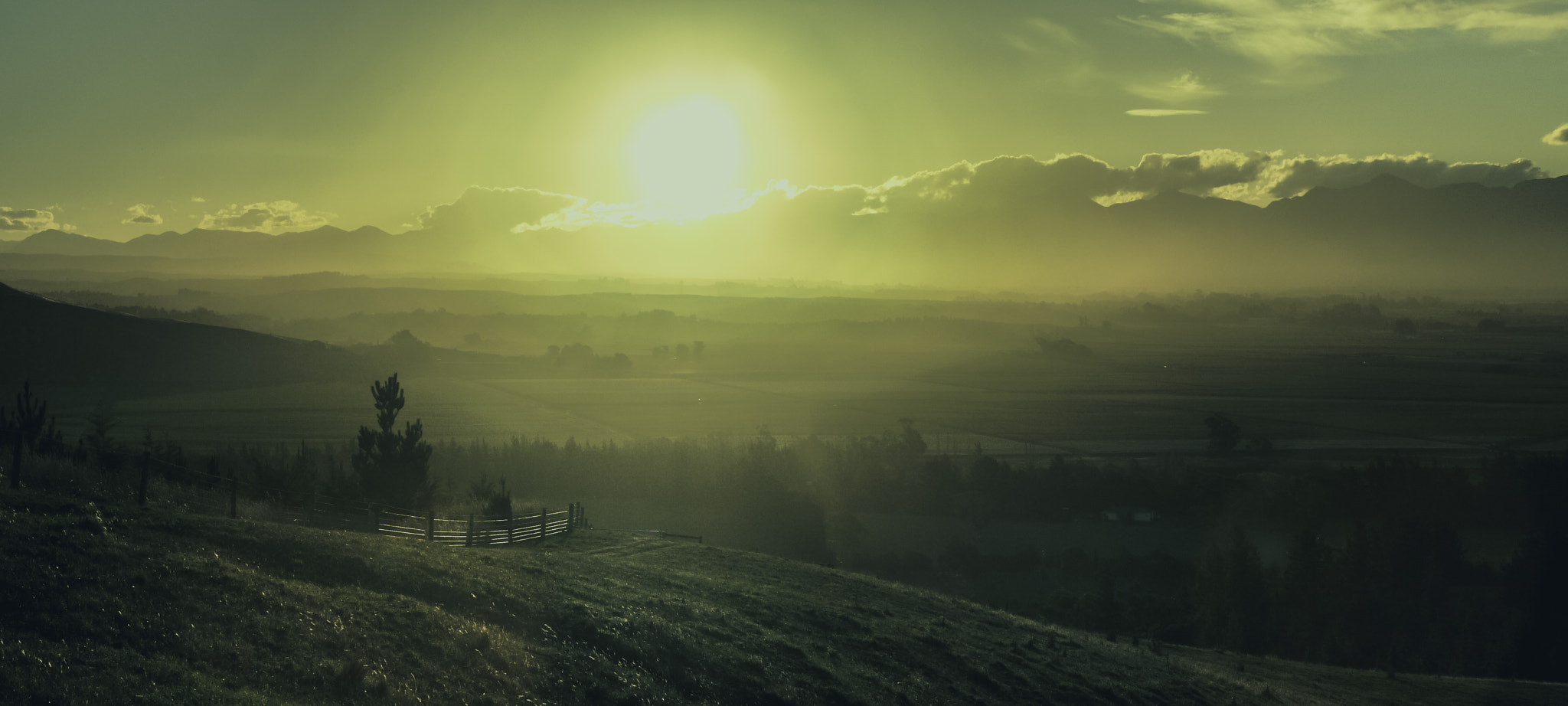 Panasonic Lumix DMC-G2 sample photo. Marlborough sunset photography