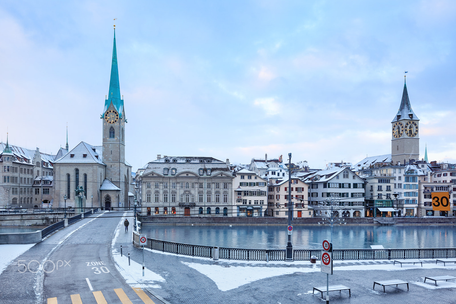 Canon EOS 5DS R sample photo. Old zurich town, view on river photography