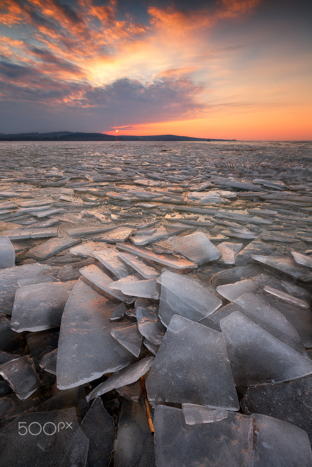 Nikon D800E sample photo. The frozen lake photography
