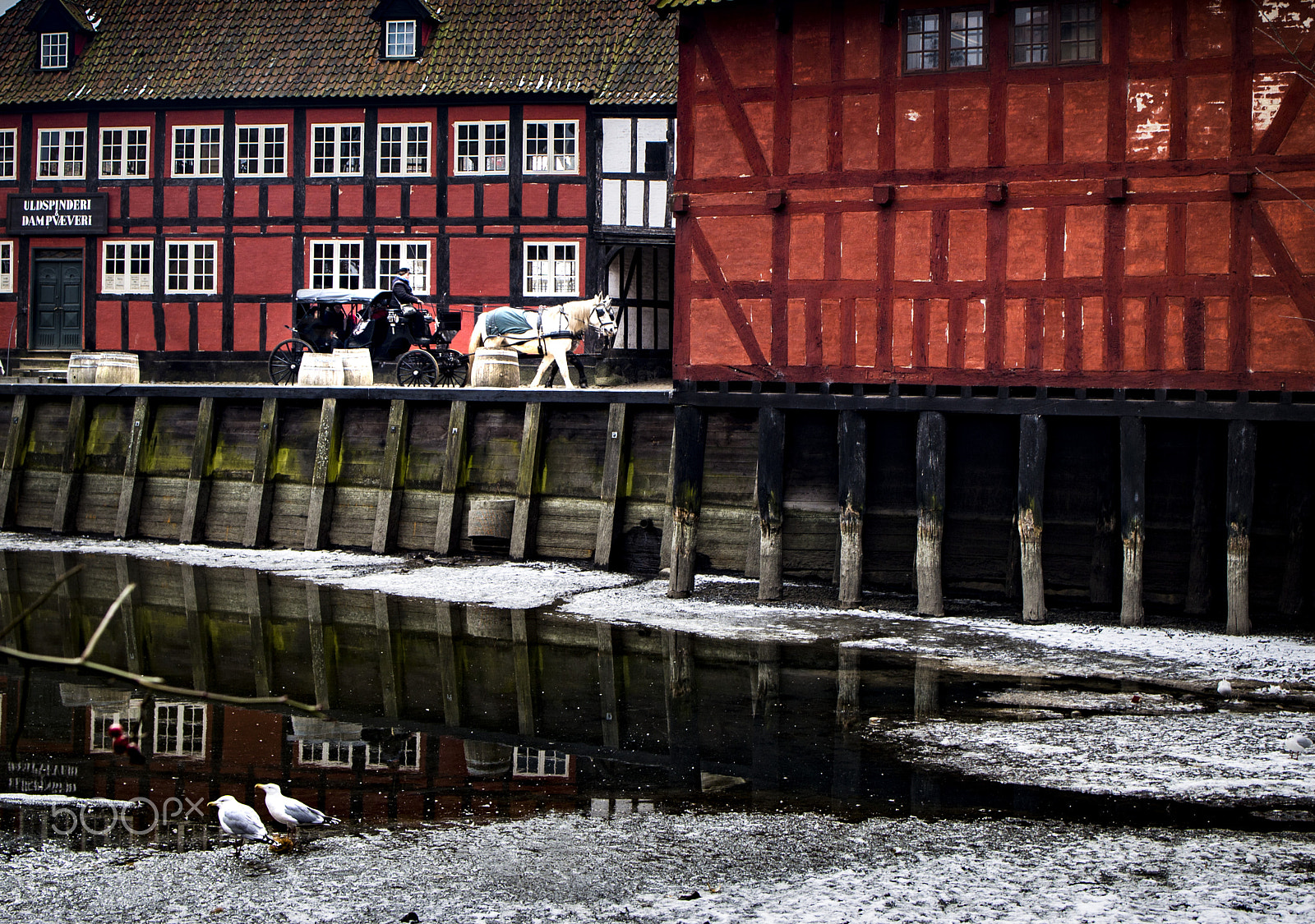 Canon EOS 6D + Tamron SP 35mm F1.8 Di VC USD sample photo. The old town of aarhus, denmark photography