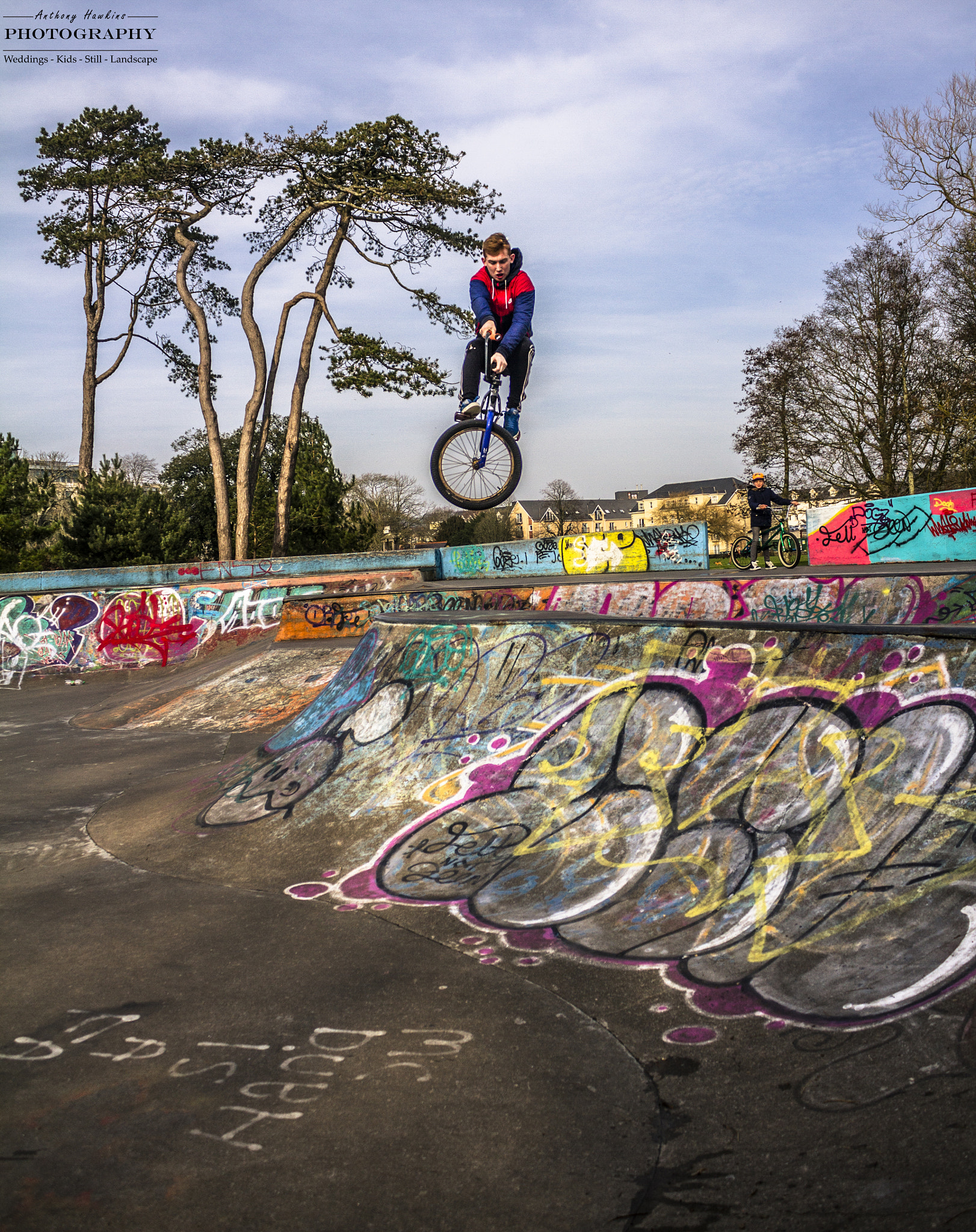 Canon EF-S 18-55mm F3.5-5.6 III sample photo. Friend at the local skatepark photography