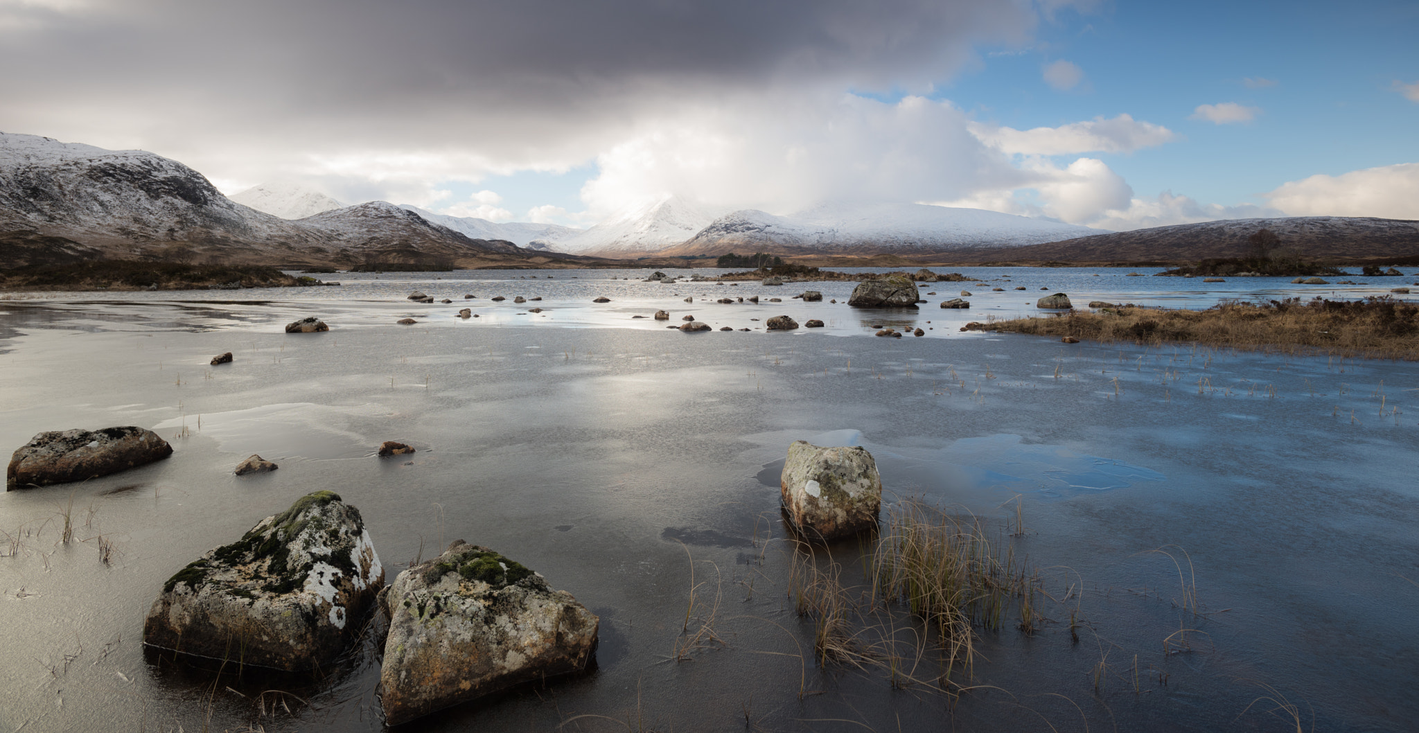 Nikon D810 sample photo. Loch na h-achlaise photography