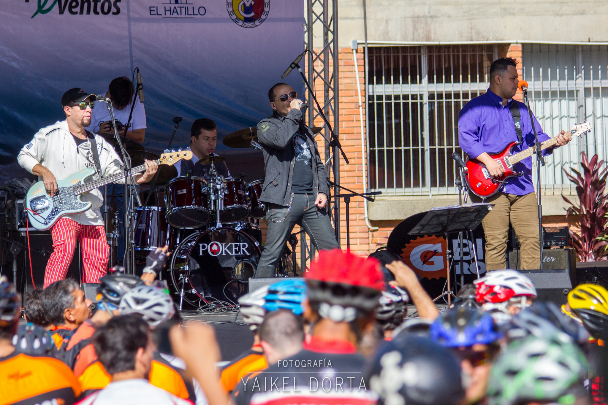 Canon EF 70-300mm F4-5.6 IS USM sample photo. Gatorade caracas bici rock 2017 photography