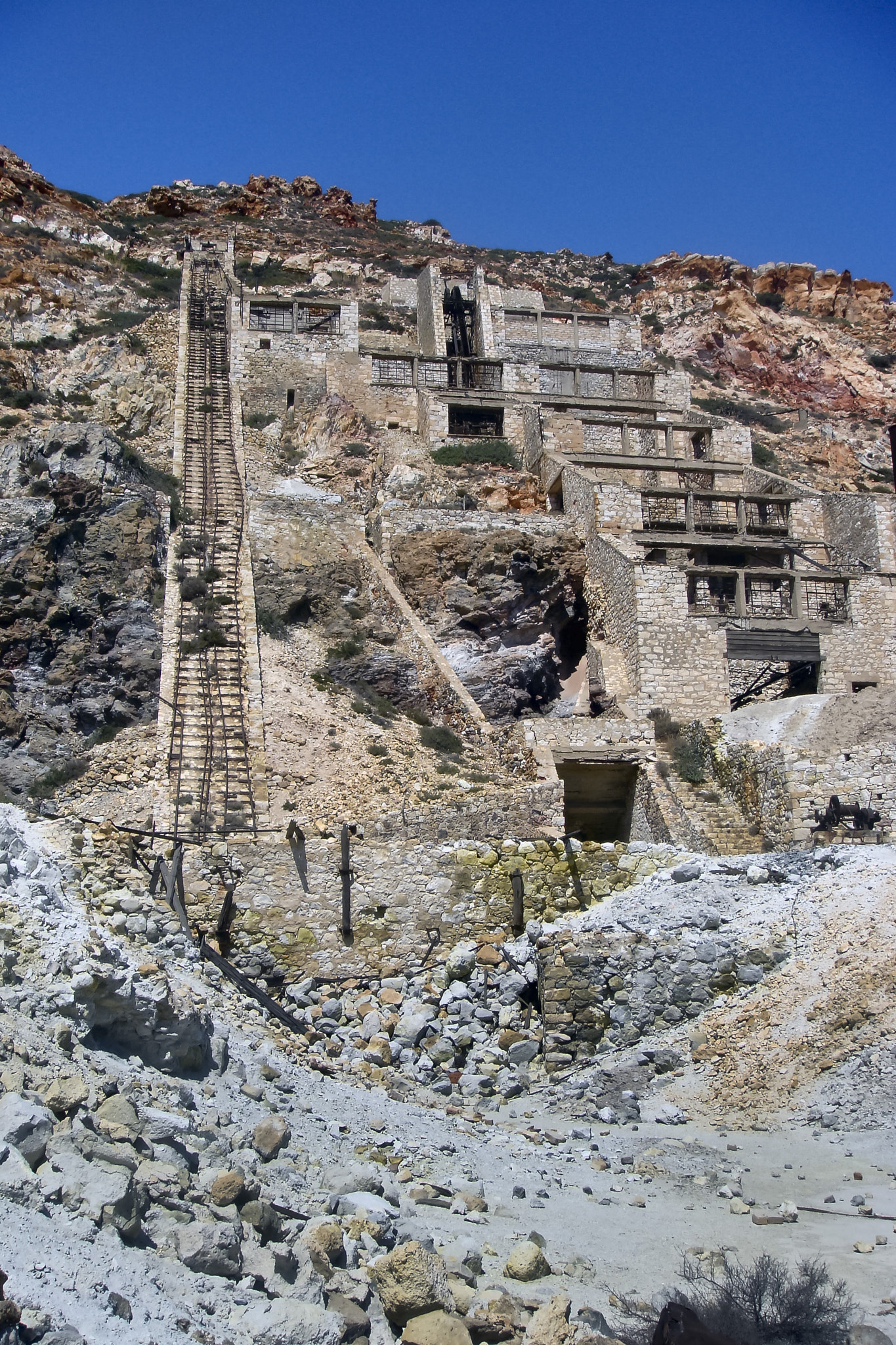 Sony DSC-T200 sample photo. Abandoned sulphur mines photography