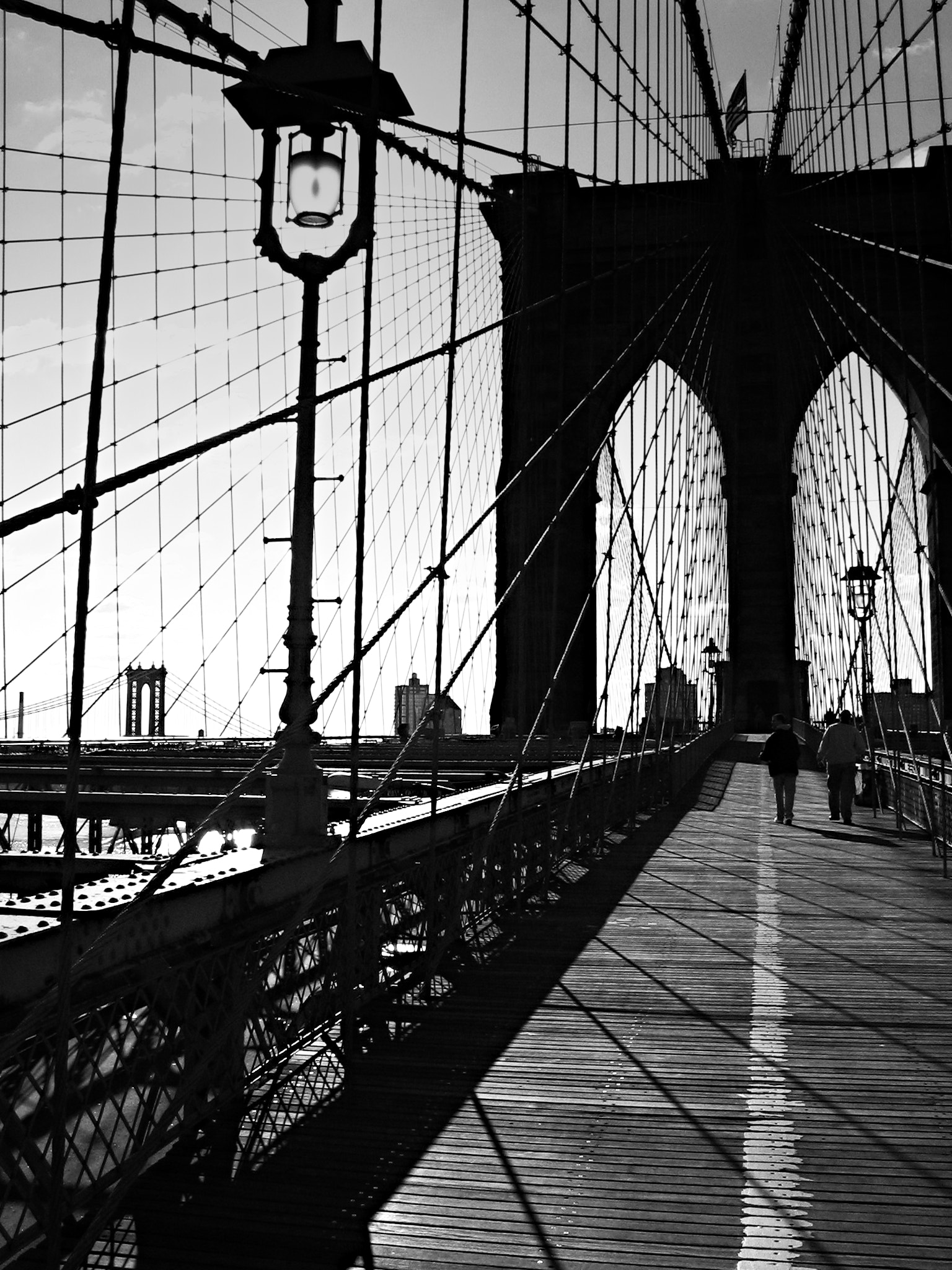 Canon POWERSHOT A75 sample photo. Brooklyn bridge photography