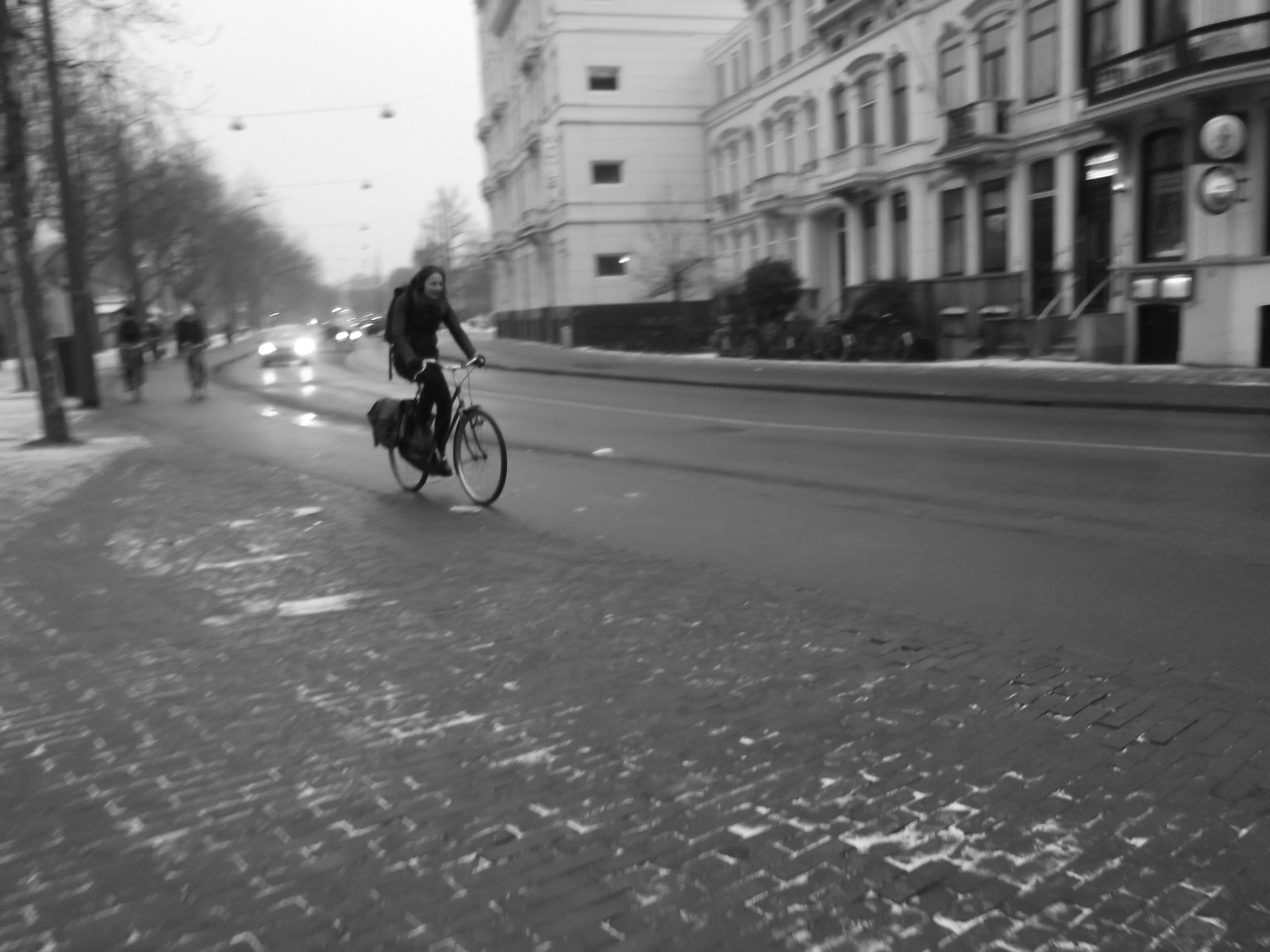 Fujifilm FinePix JX370 sample photo. Woman on a bicycle - 1 photography