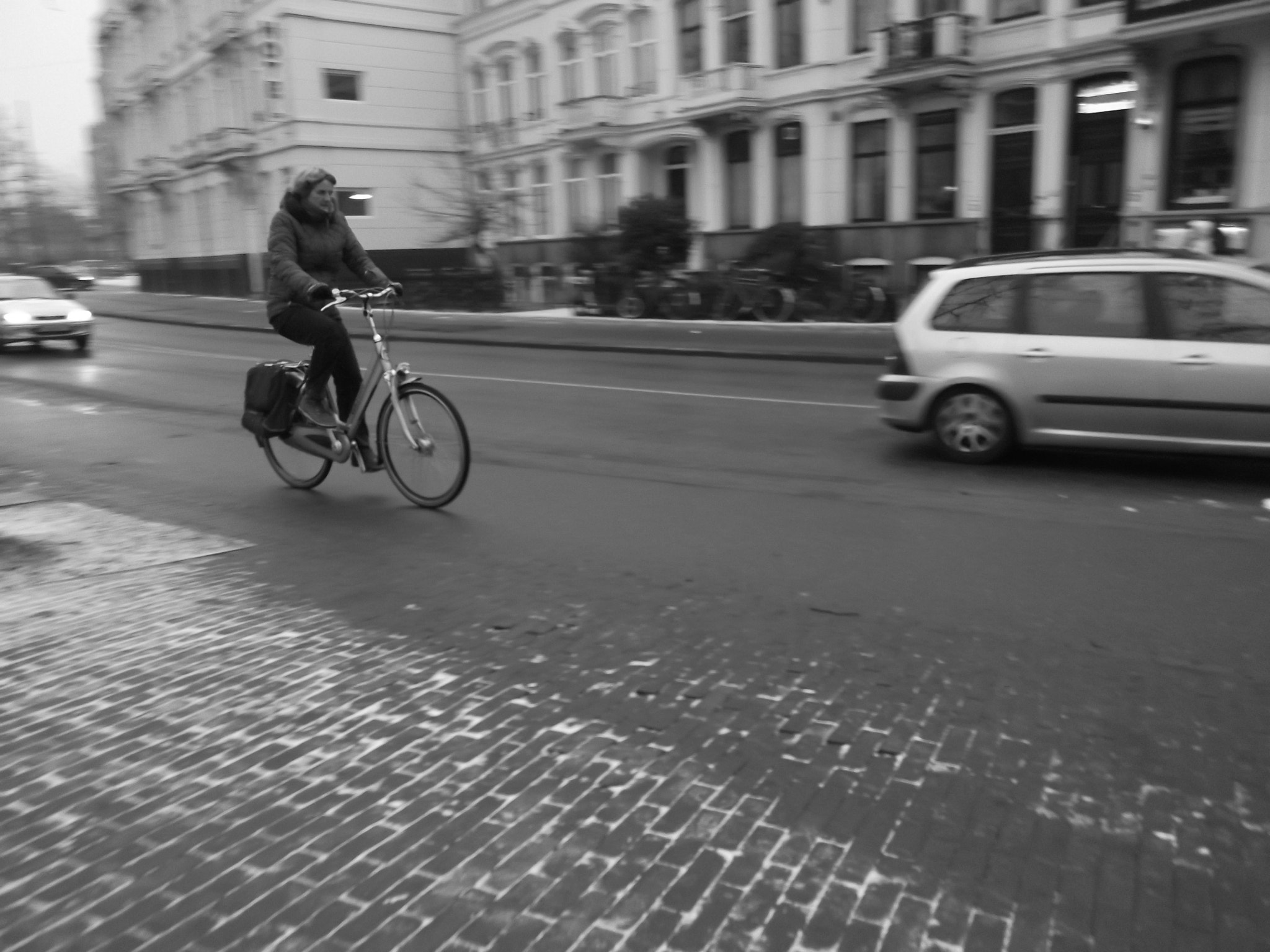Fujifilm FinePix JX370 sample photo. Woman on a bicycle - 2 photography