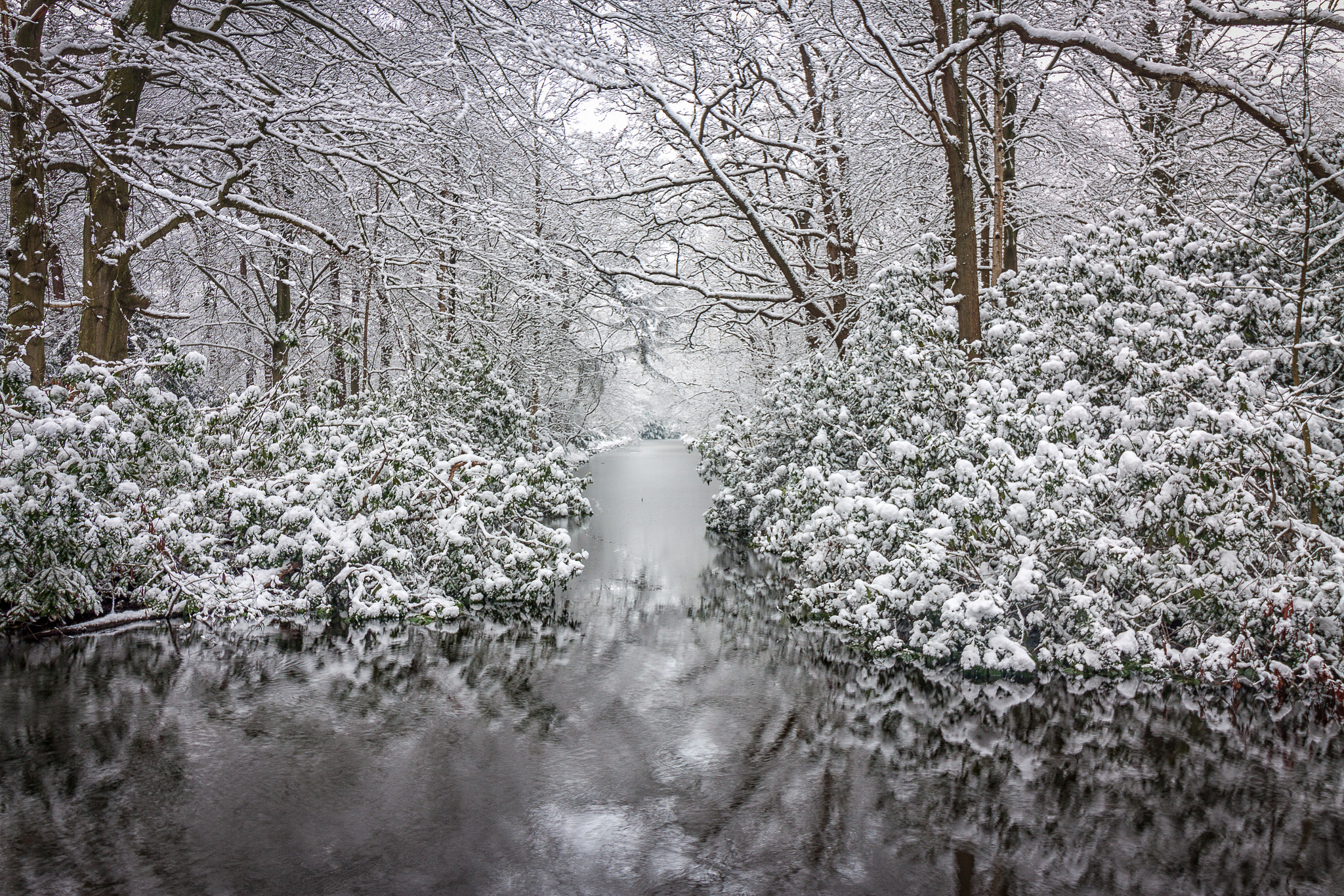 Canon EOS 50D sample photo. Winter water wonder photography