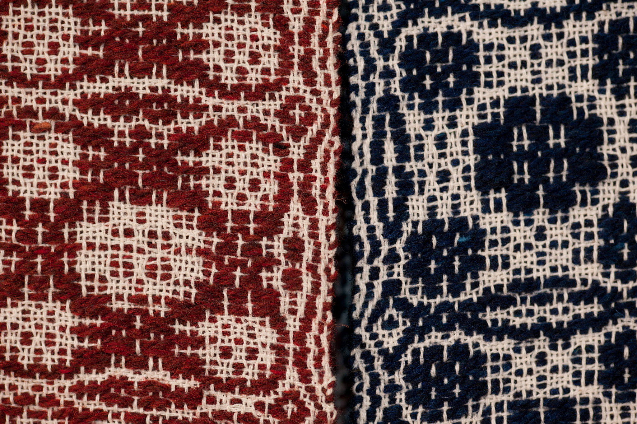 ZEISS Makro-Planar T* 100mm F2 sample photo. Pattern in a handwoven coverlet photography