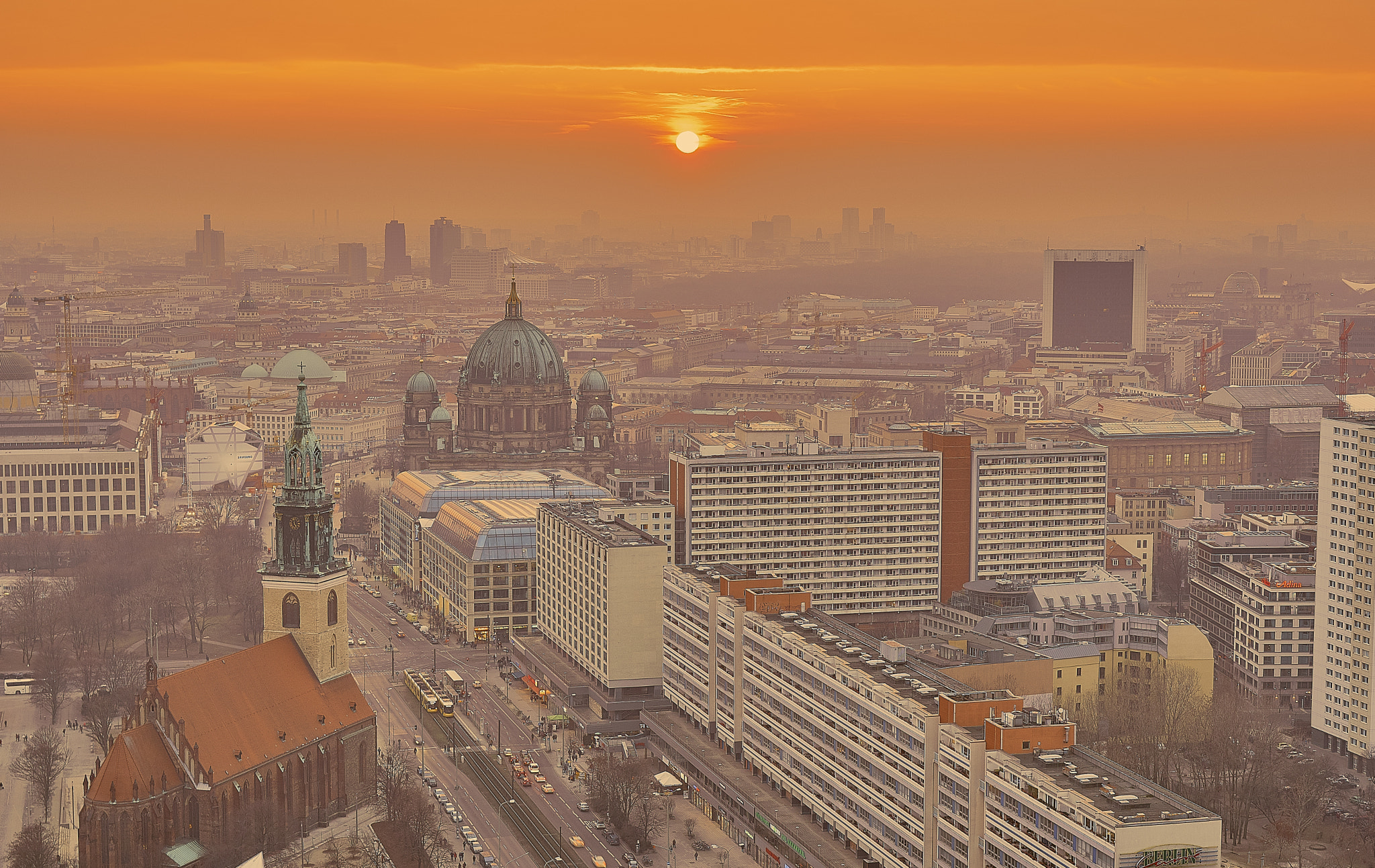 Sony a6300 sample photo. Berlin at golden hour photography