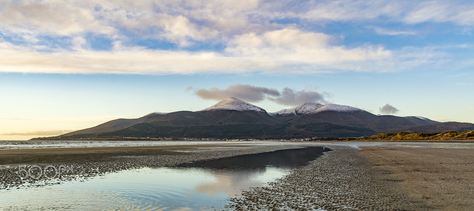 Sigma 28-300mm F3.5-6.3 DG Macro sample photo. Where the mourne mountains sweep down to the sea photography