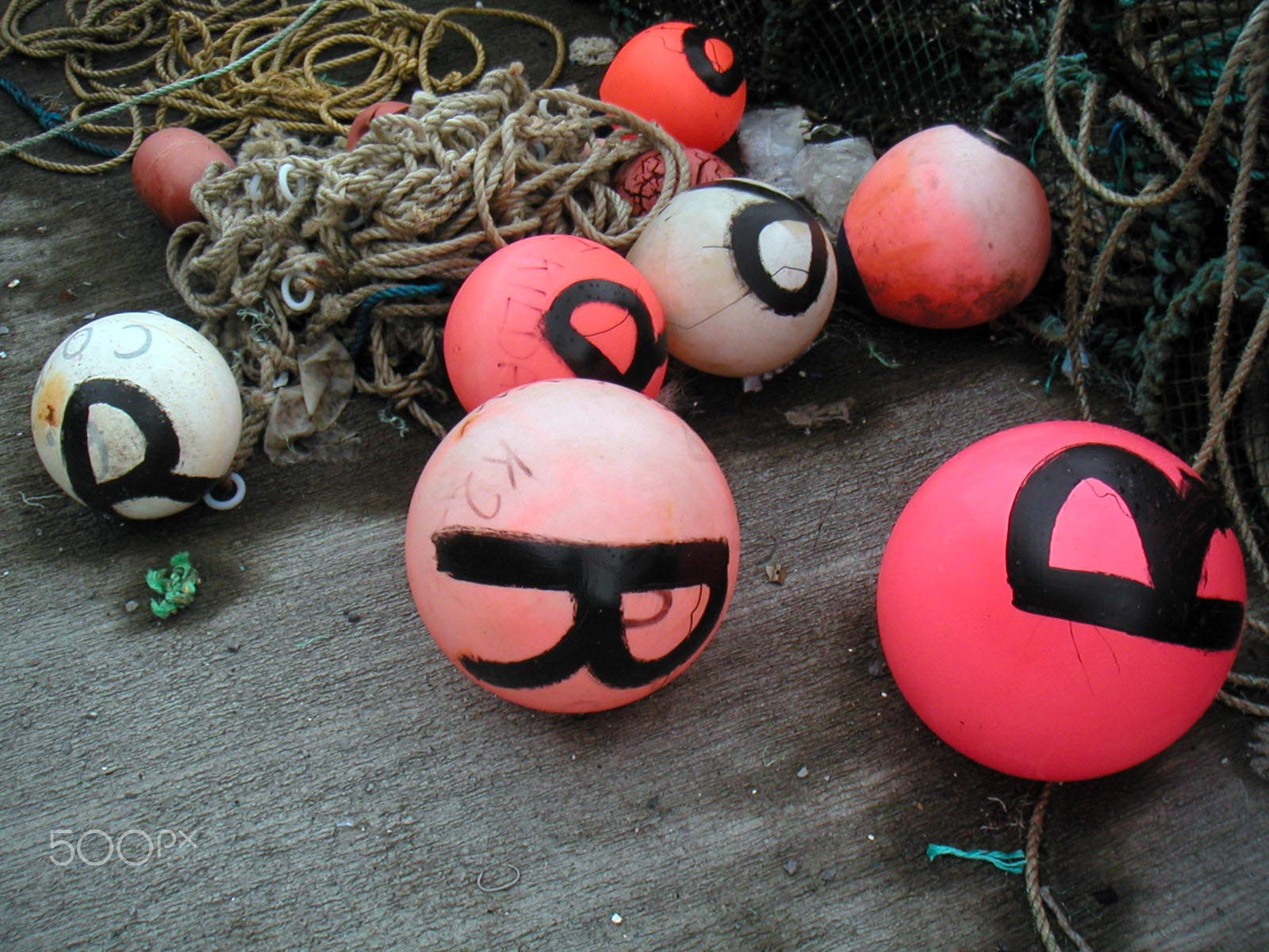 KONICA MINOLTA DiMAGE X sample photo. Buoys photography