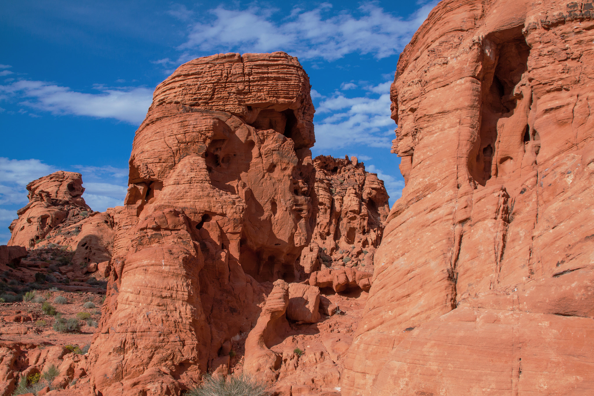 Canon EF 28-135mm F3.5-5.6 IS USM sample photo. Valley of fire photography