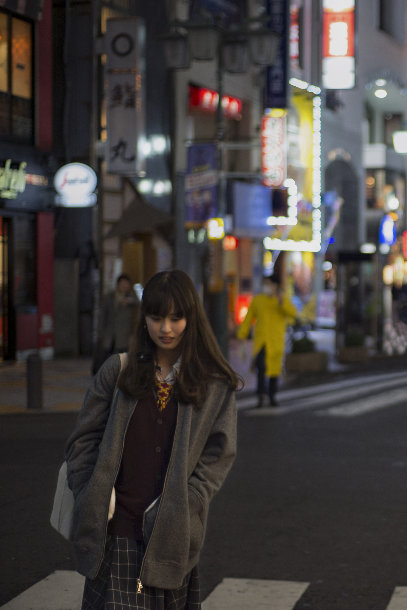 Nikon D600 + Nikon AF Nikkor 50mm F1.8D sample photo. Girl in tokyo photography