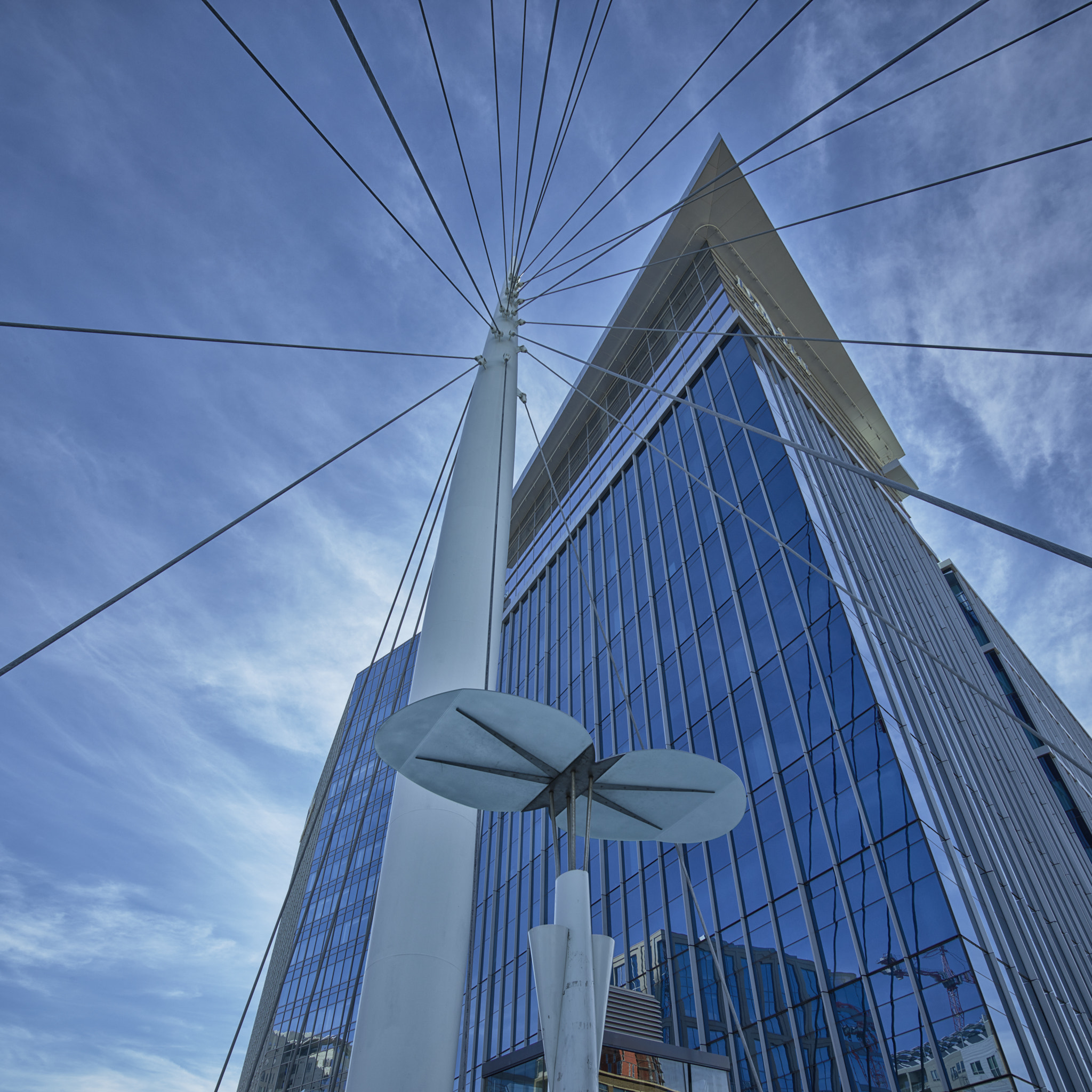 Schneider Kreuznach LS 28mm f/4.5 Aspherical sample photo. Denver millennium bridge photography