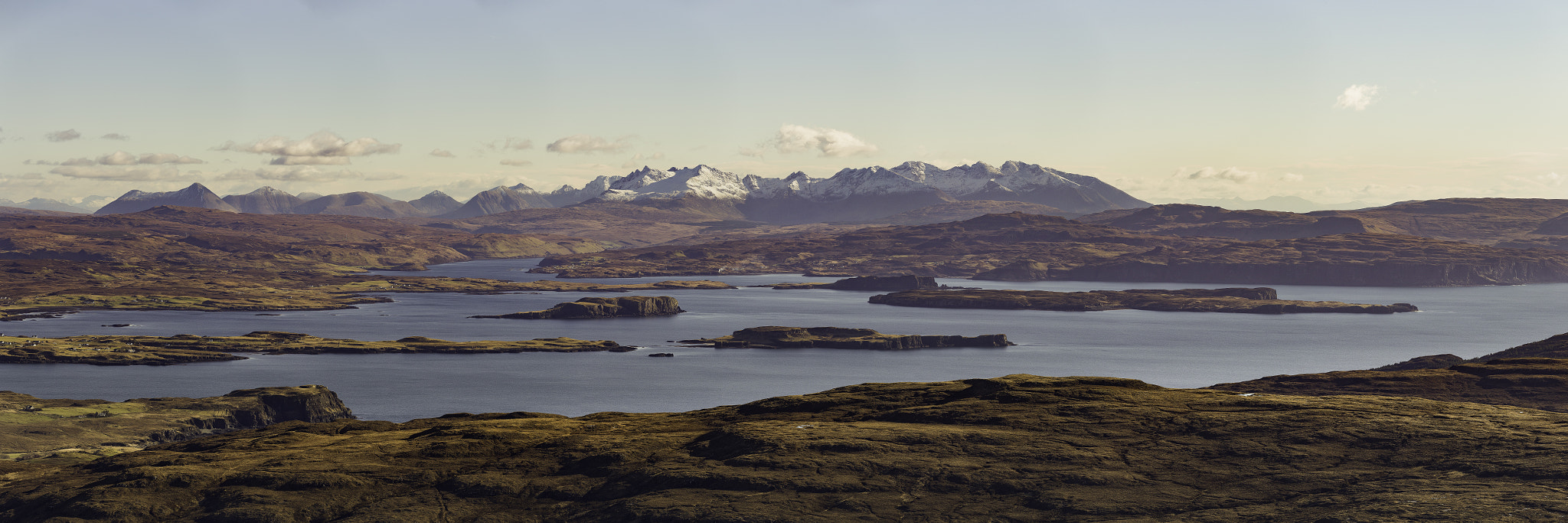 Canon EOS 6D sample photo. Loch bracadale & the cuillins th feb '# photography